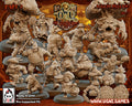 The OWU CONQUISTADORS TEAM Part 2 - Fantasy Football Support Staff and Star Players Ugni Miniatures