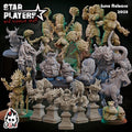 Amazon and Norgle STAR PLAYER and SUPPORT staff Ugni Miniatures Fantasy Football