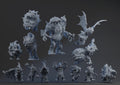 The FEARSOME FUNGITZ TEAM part 1 - Brutefun Miniatures - Fantasy Football Team