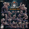 The GNOME STEAMPUNK Team part 2 - Fantasy Football Support Staff and Star Players Ugni Miniatures