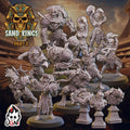 The SAND KINGS part 2 - Fantasy Football Support Staff and Star Players Ugni Miniatures