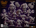 The HORNED SINNERS PT.1 Chaosborn Proxy - Fantasy Football Core Team Ugni Miniatures