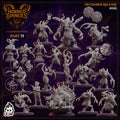 The HORNED SINNERS PT.2 Chaosborn Proxy - Fantasy Football Team Ugni Miniatures