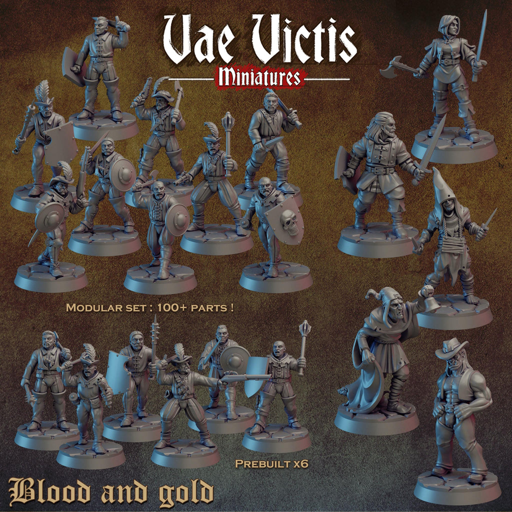 BLOOD AND GOLD Vol 1 - Vae Victis Fantasy Miniatures