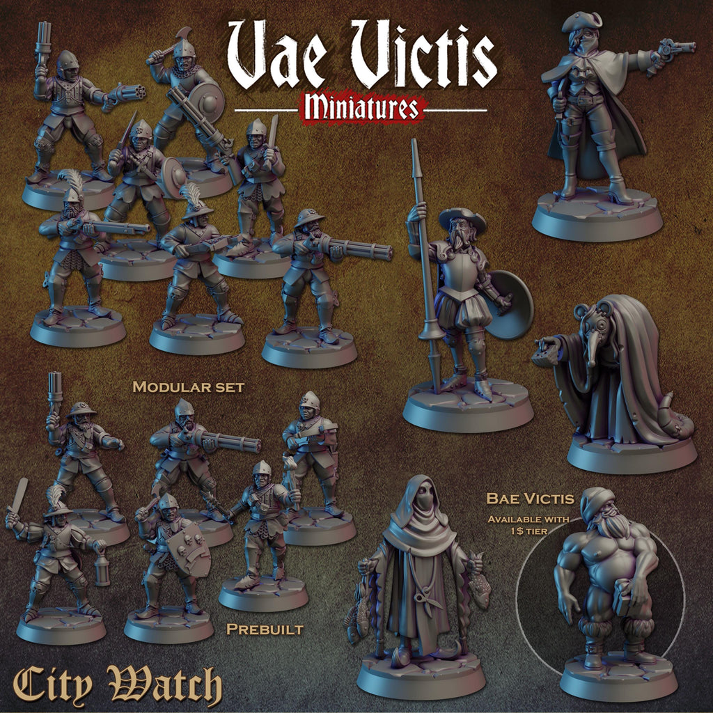 THE CITY WATCH - Vae Victis Fantasy Miniatures