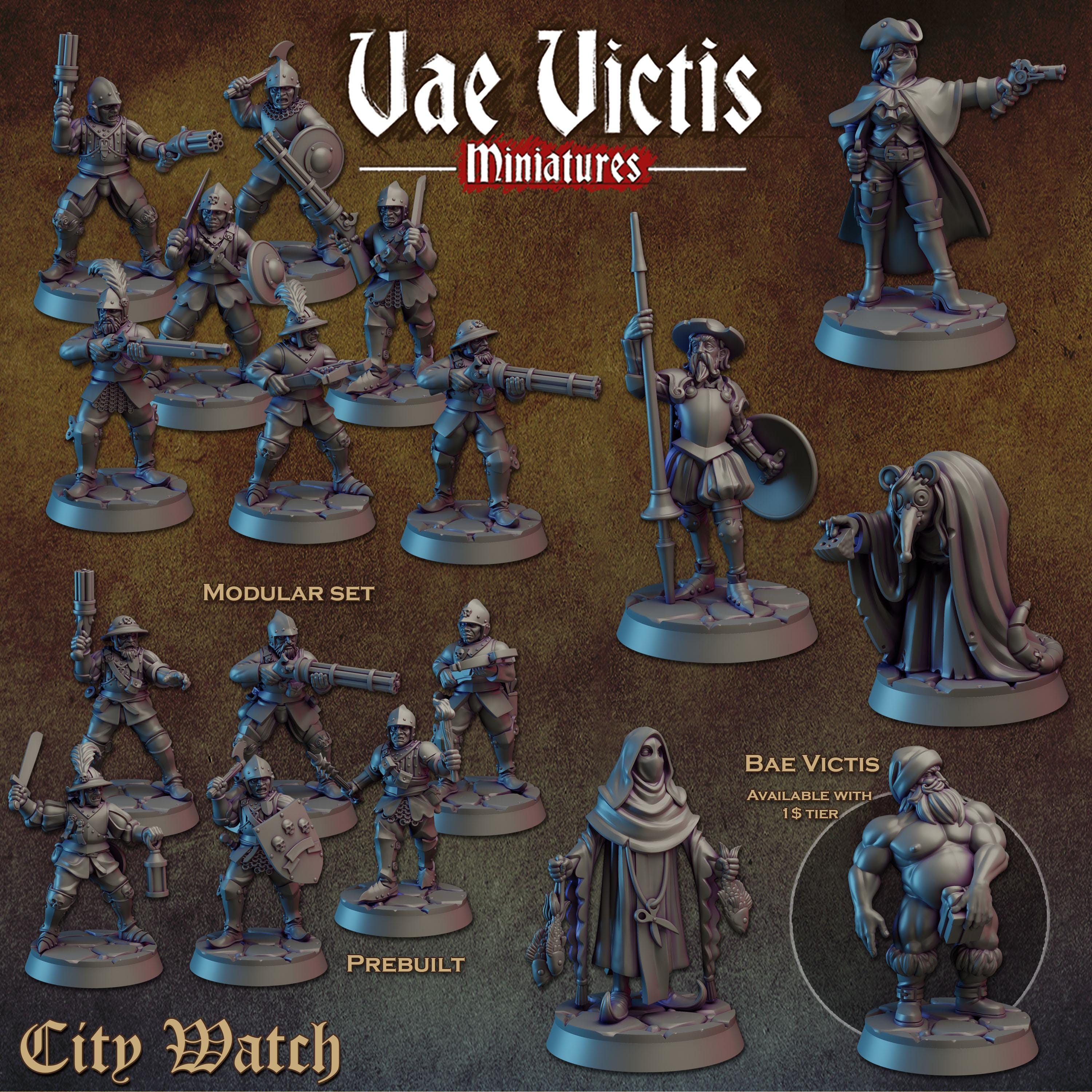 THE CITY WATCH - Vae Victis Fantasy Miniatures