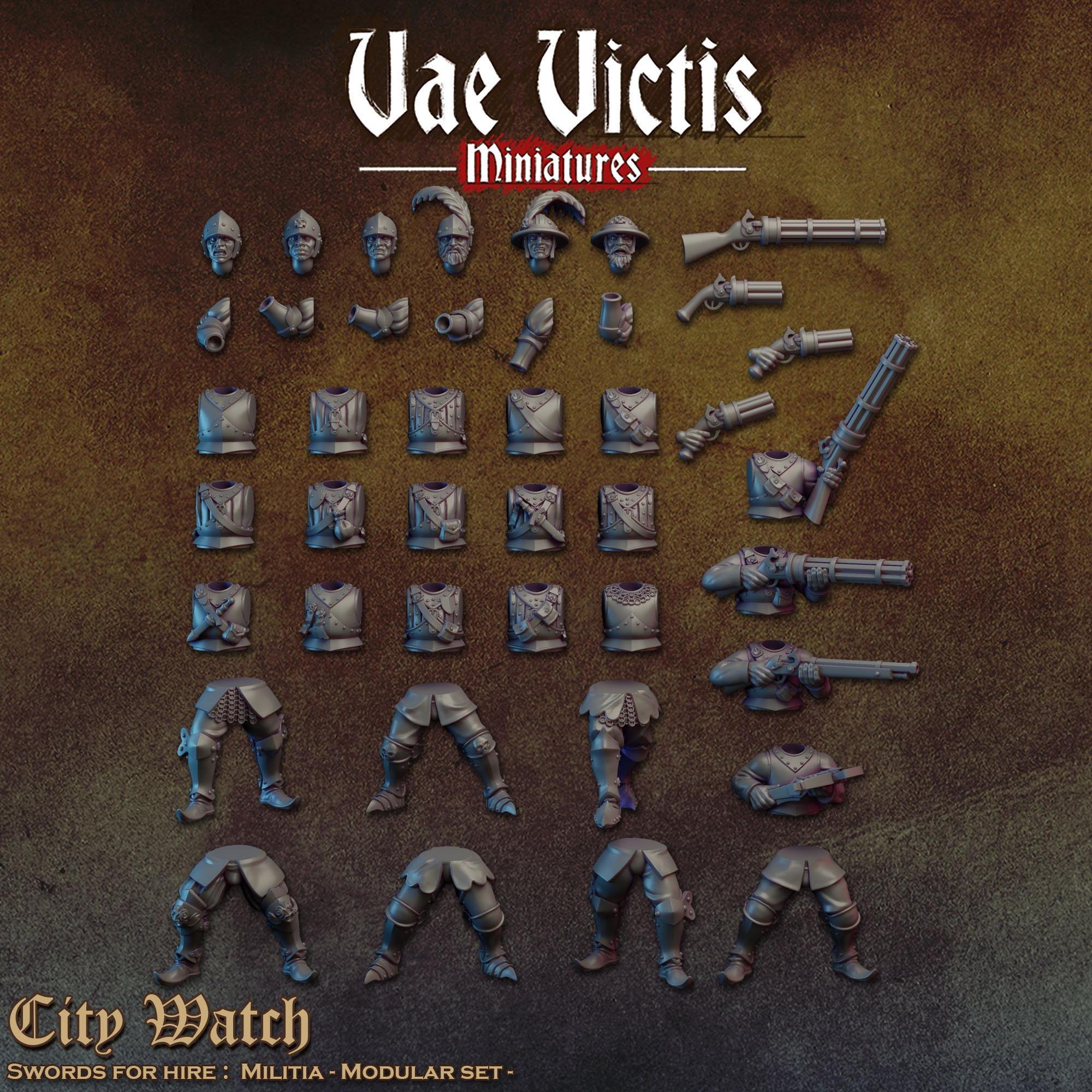 THE CITY WATCH - Vae Victis Fantasy Miniatures