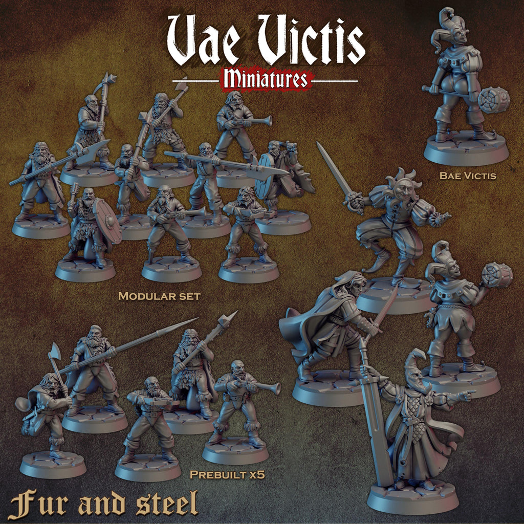FUR AND STEEL - Vae Victis Fantasy Miniatures
