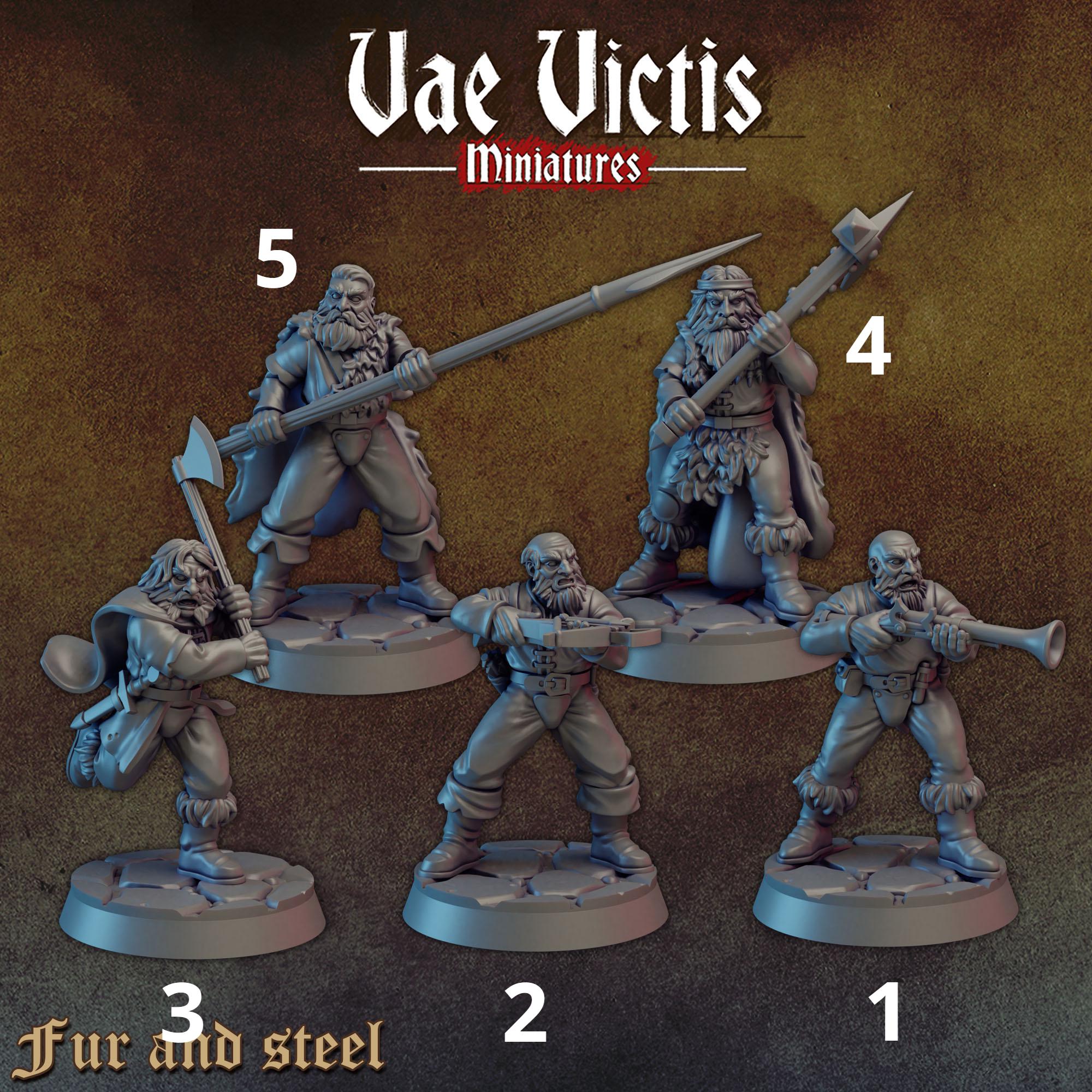 FUR AND STEEL - Vae Victis Fantasy Miniatures