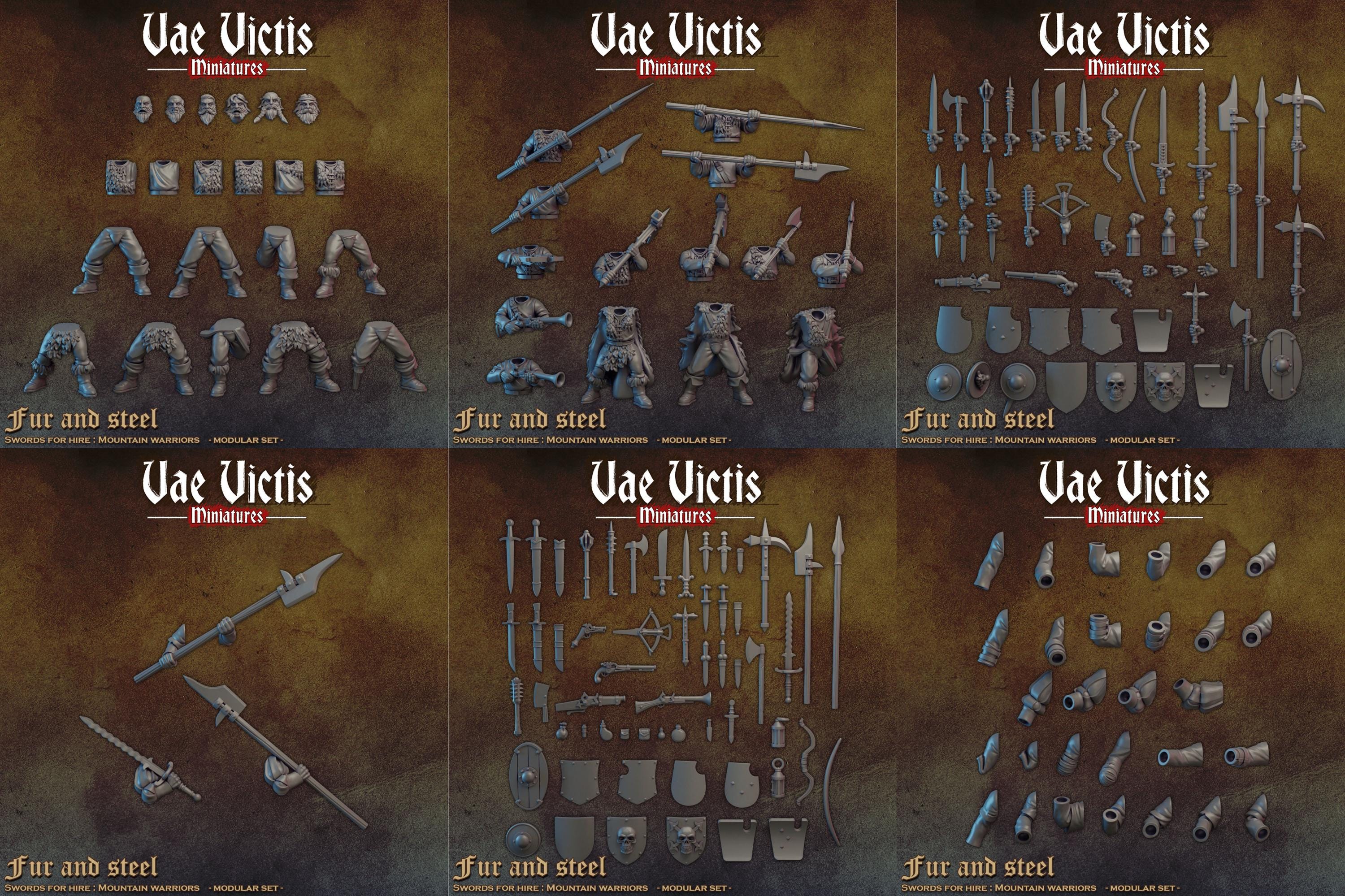 FUR AND STEEL - Vae Victis Fantasy Miniatures
