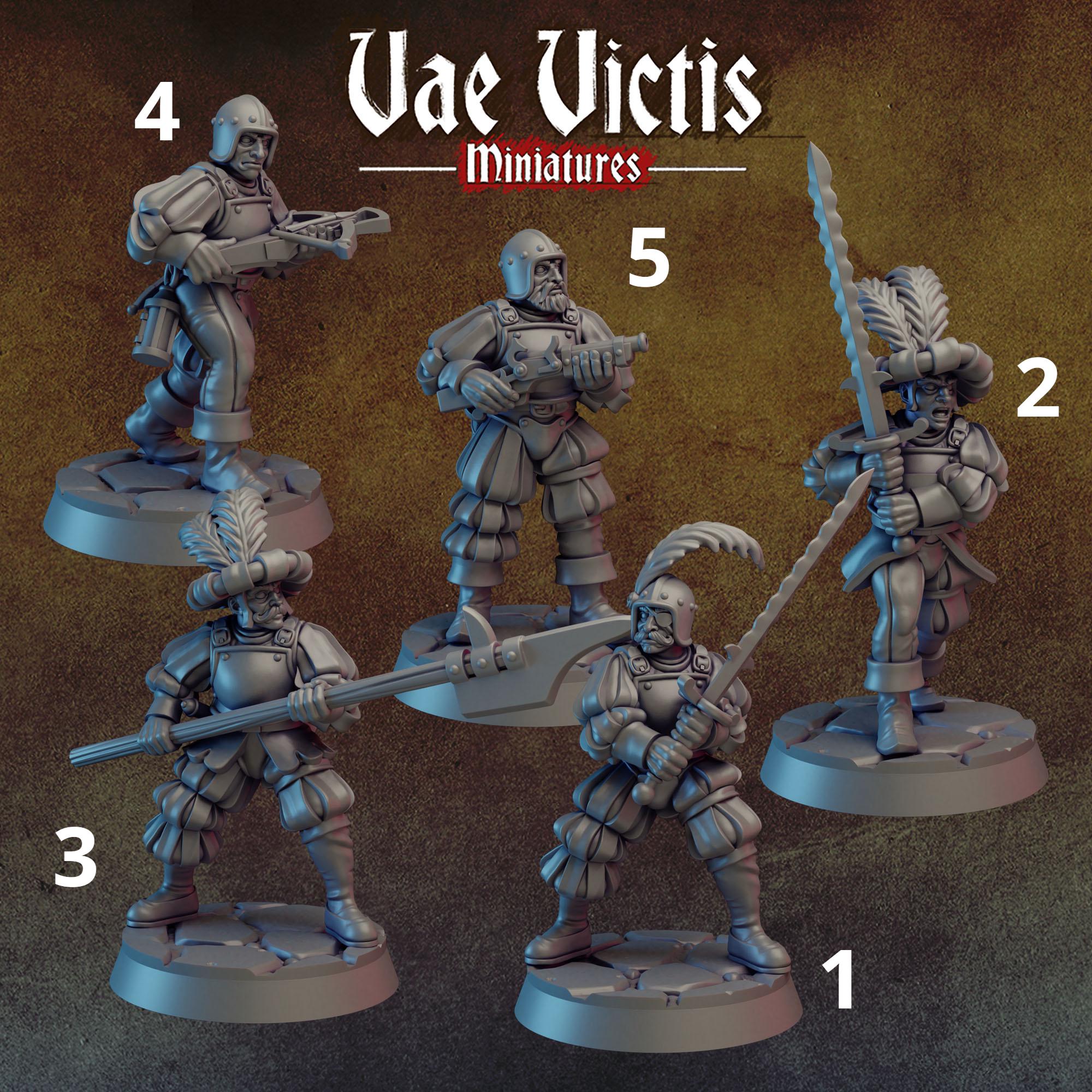 GREATSWORDS AND FEATHERS Vol 1 - Vae Victis Fantasy Miniatures