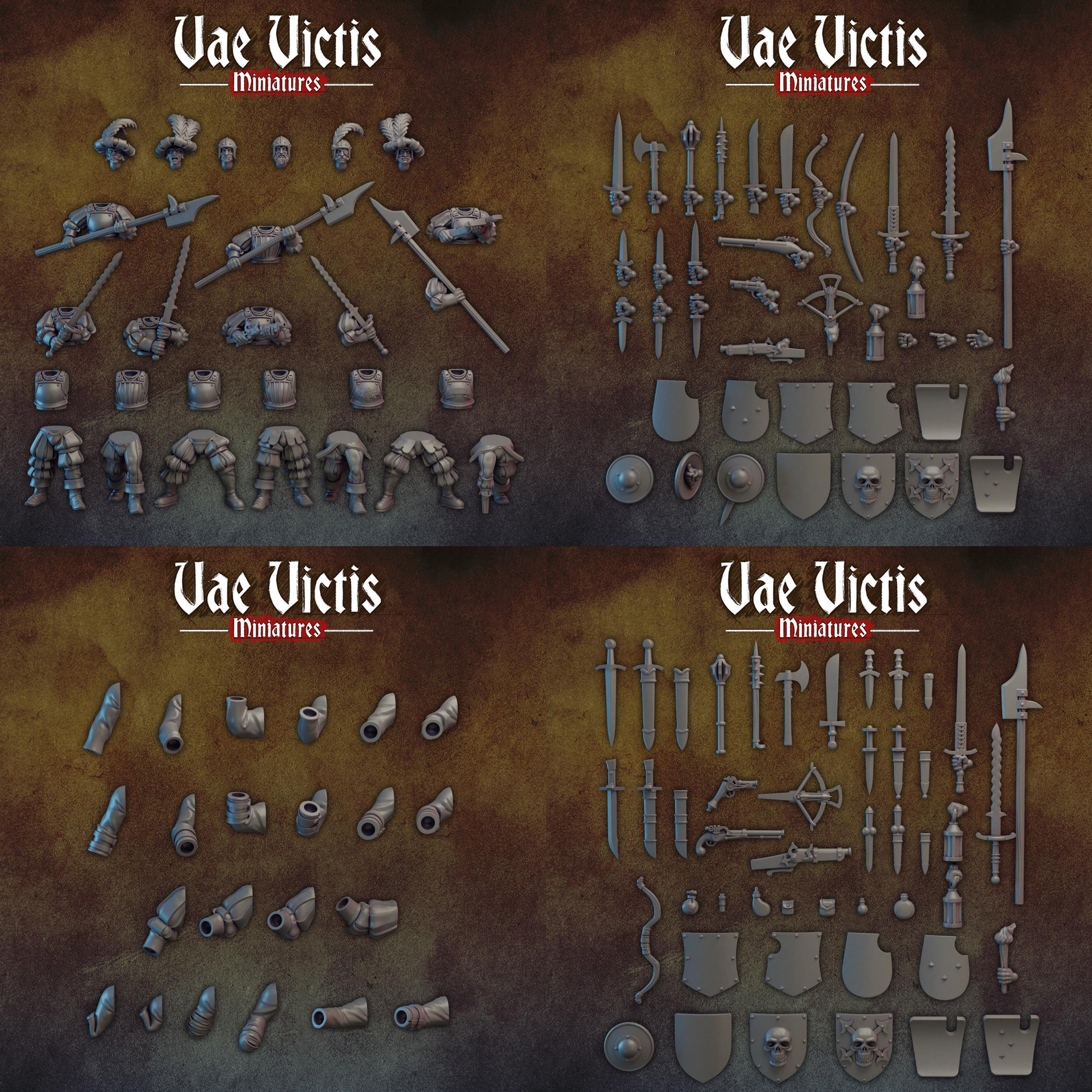 GREATSWORDS AND FEATHERS Vol 1 - Vae Victis Fantasy Miniatures