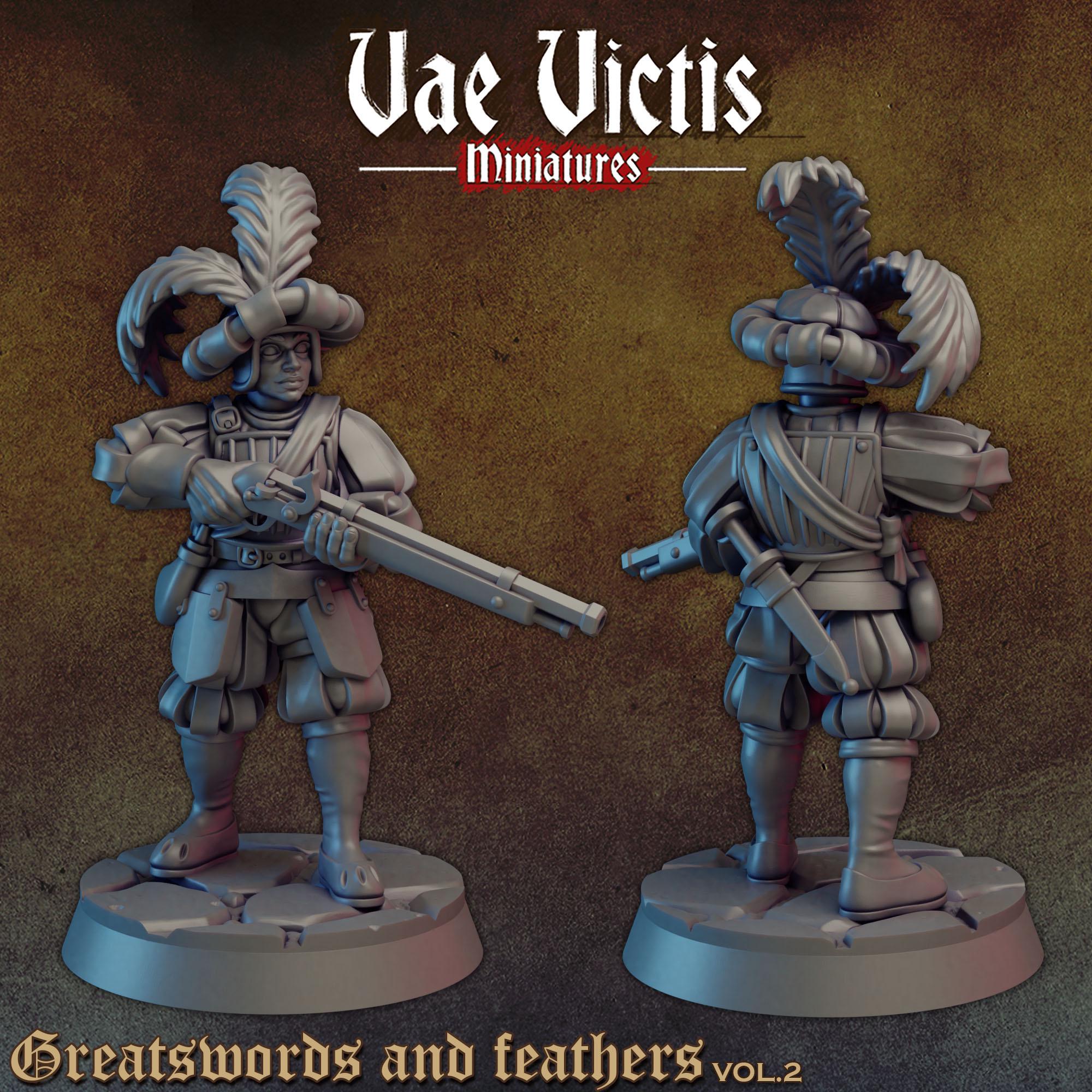 GREATSWORDS AND FEATHERS Vol 2 - Vae Victis Fantasy Miniatures