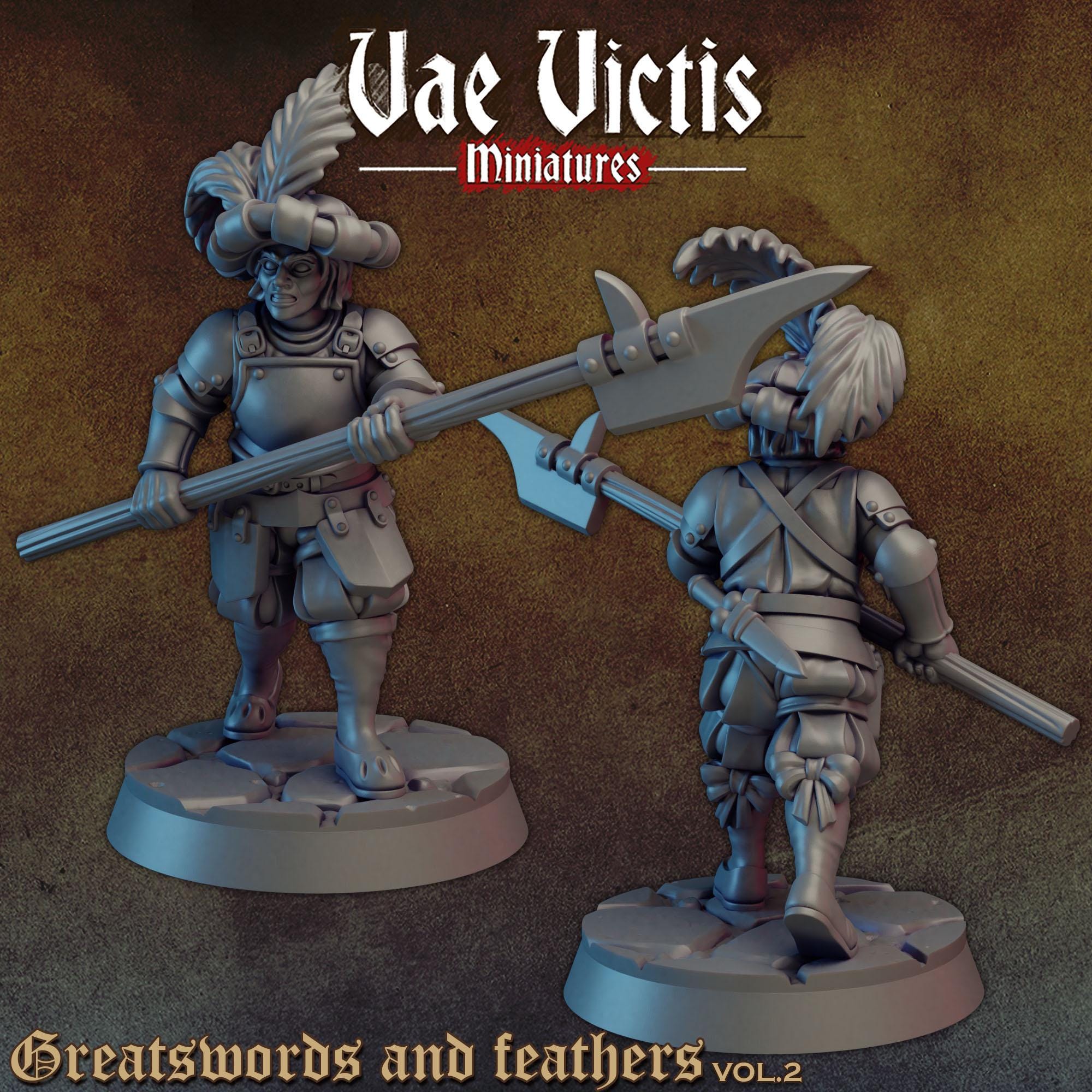 GREATSWORDS AND FEATHERS Vol 2 - Vae Victis Fantasy Miniatures