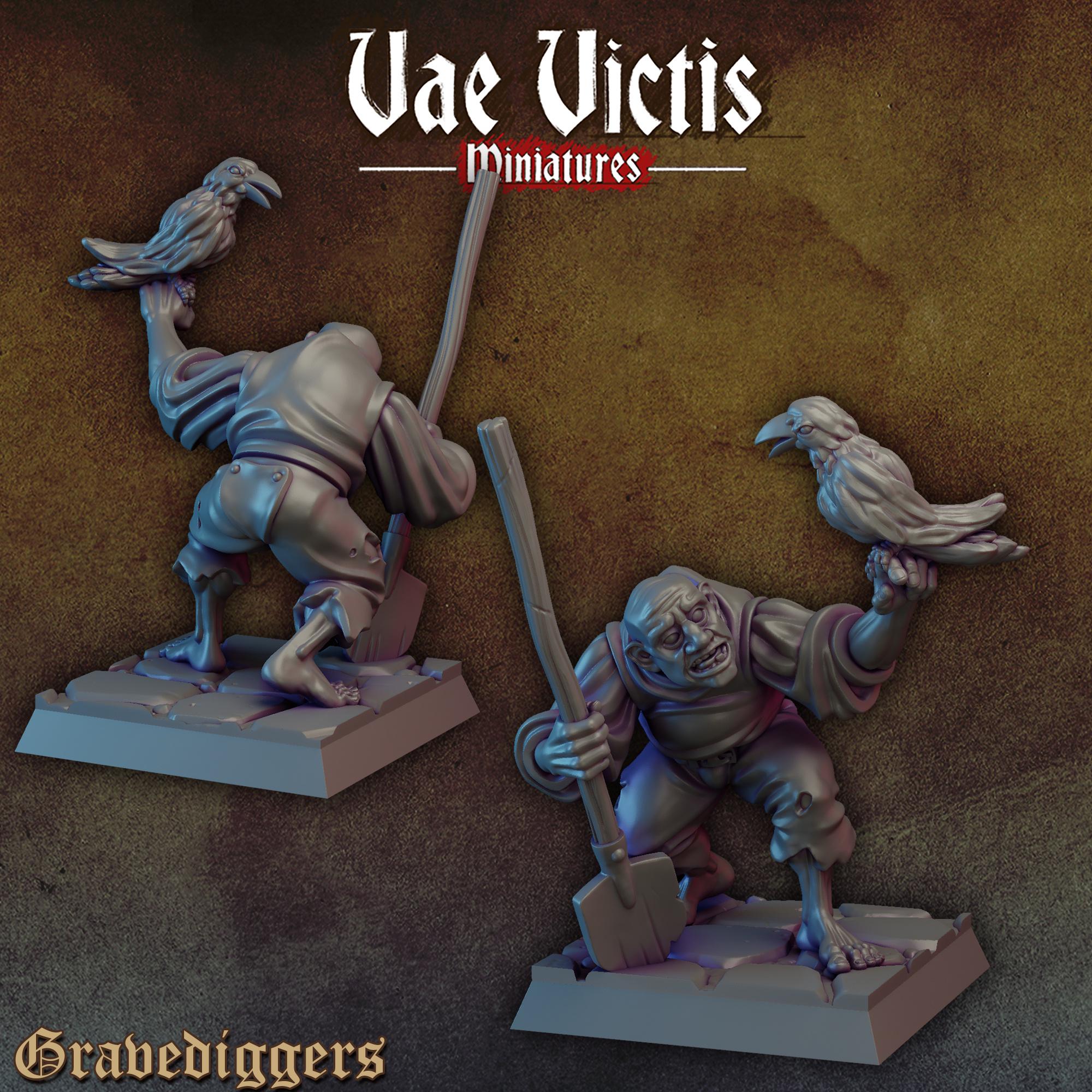 THE GRAVEDIGGERS VOL 1 - Vae Victis Fantasy Miniatures