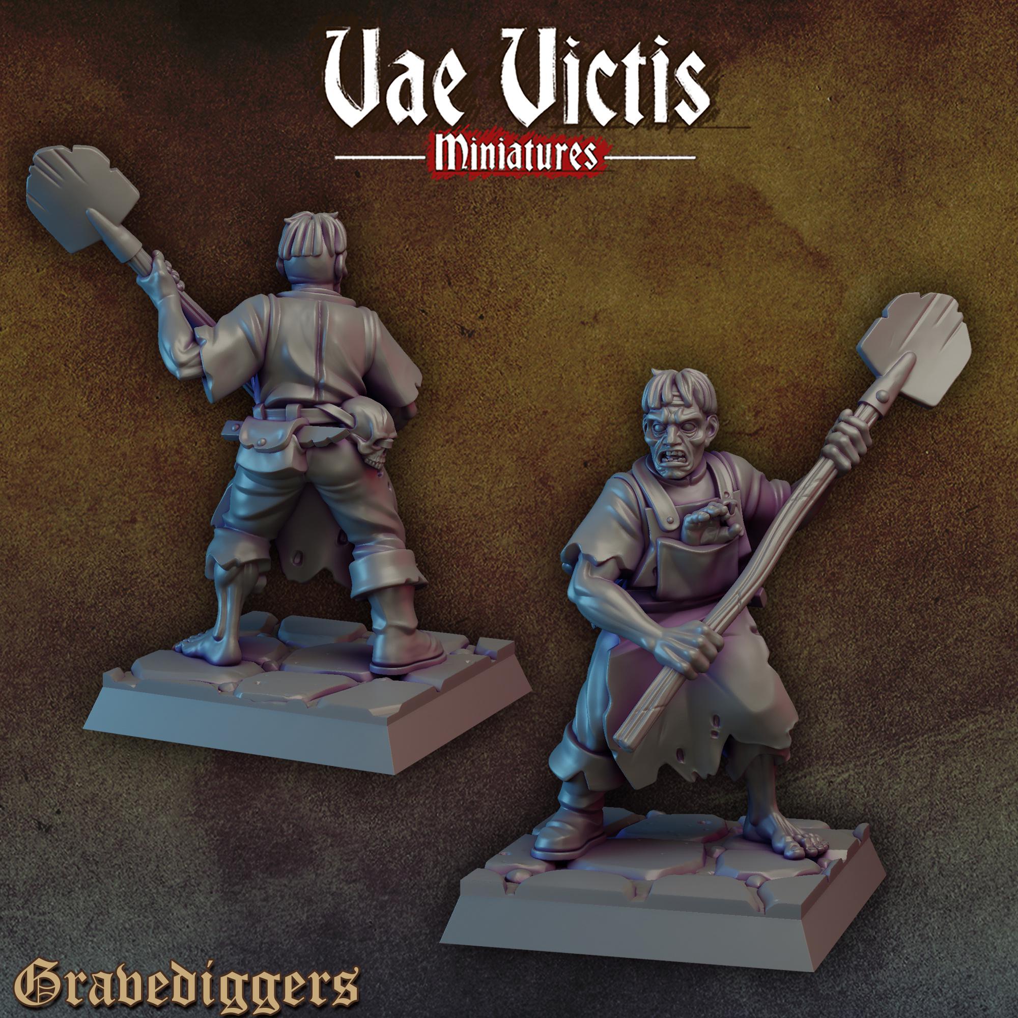 THE GRAVEDIGGERS VOL 1 - Vae Victis Fantasy Miniatures