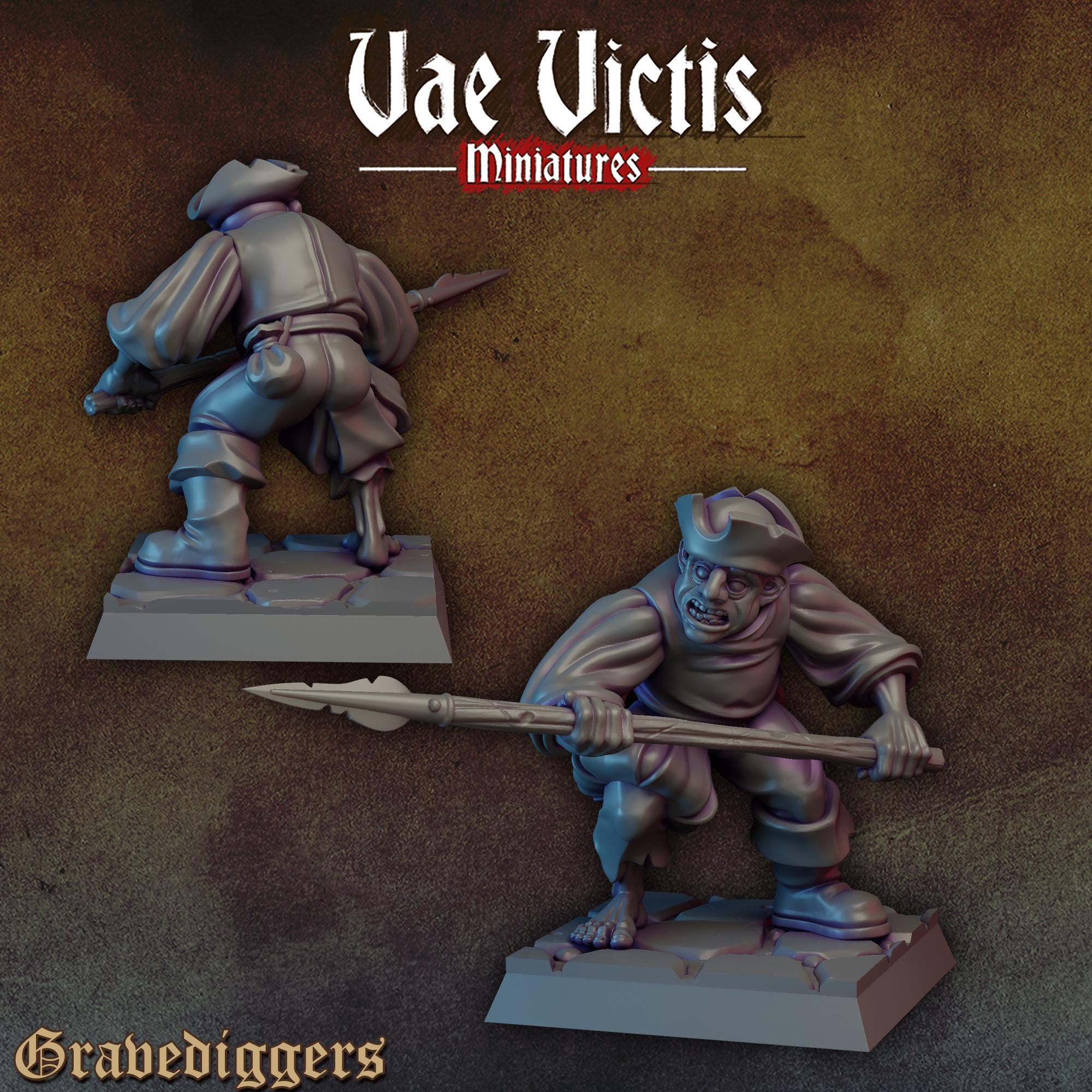 THE GRAVEDIGGERS VOL 1 - Vae Victis Fantasy Miniatures