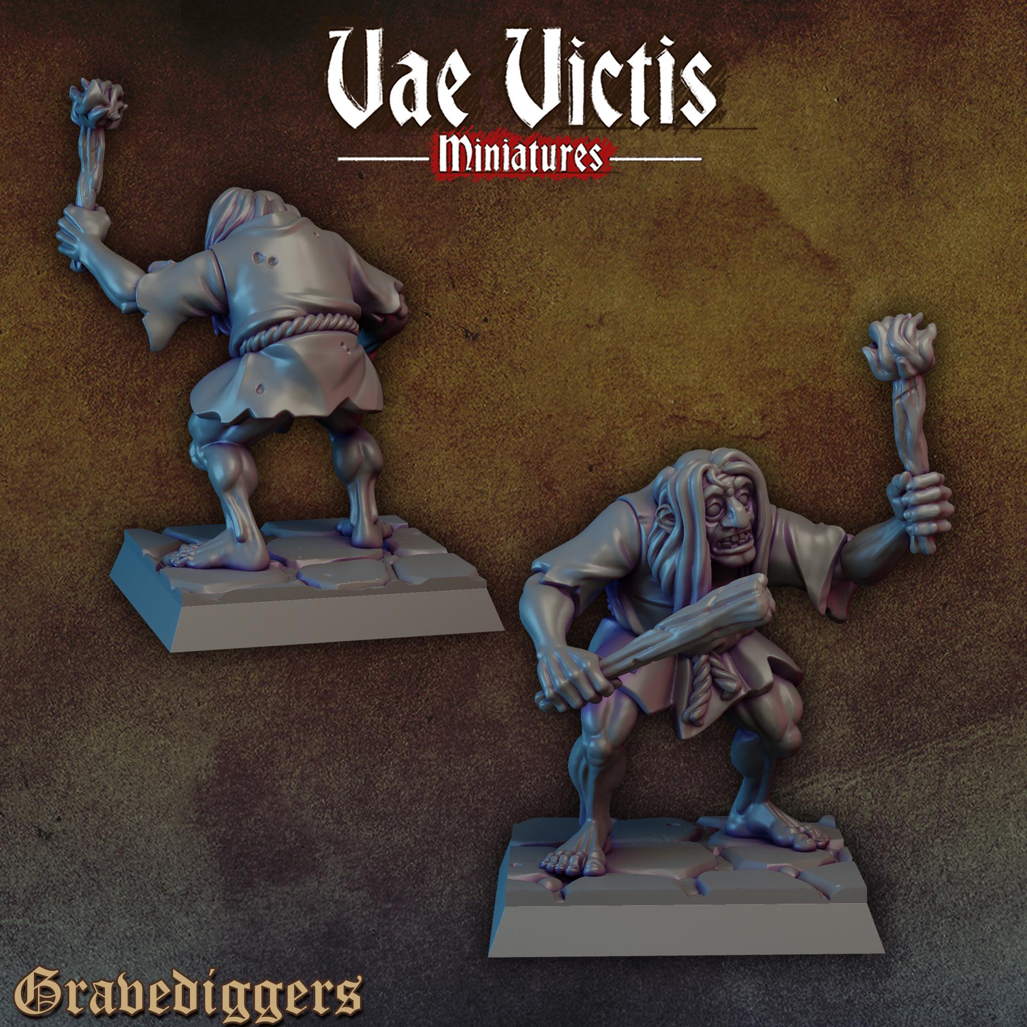 THE GRAVEDIGGERS VOL 1 - Vae Victis Fantasy Miniatures