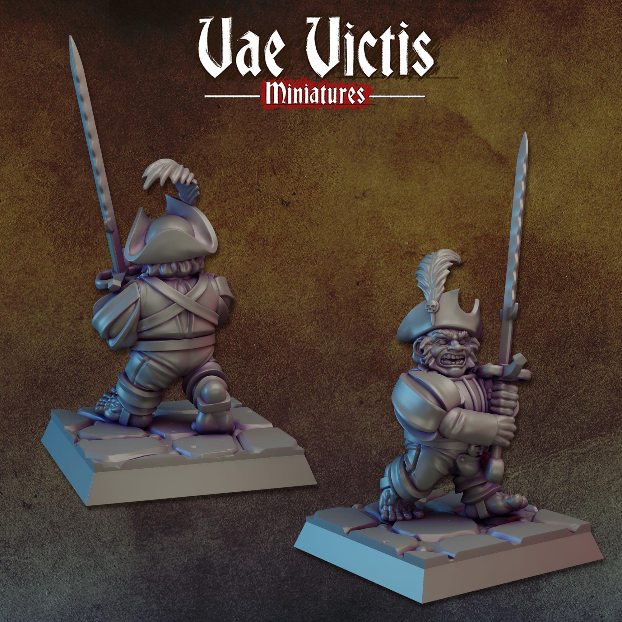 THE HALFLING ELITE Vol 1 - Vae Victis Fantasy Miniatures