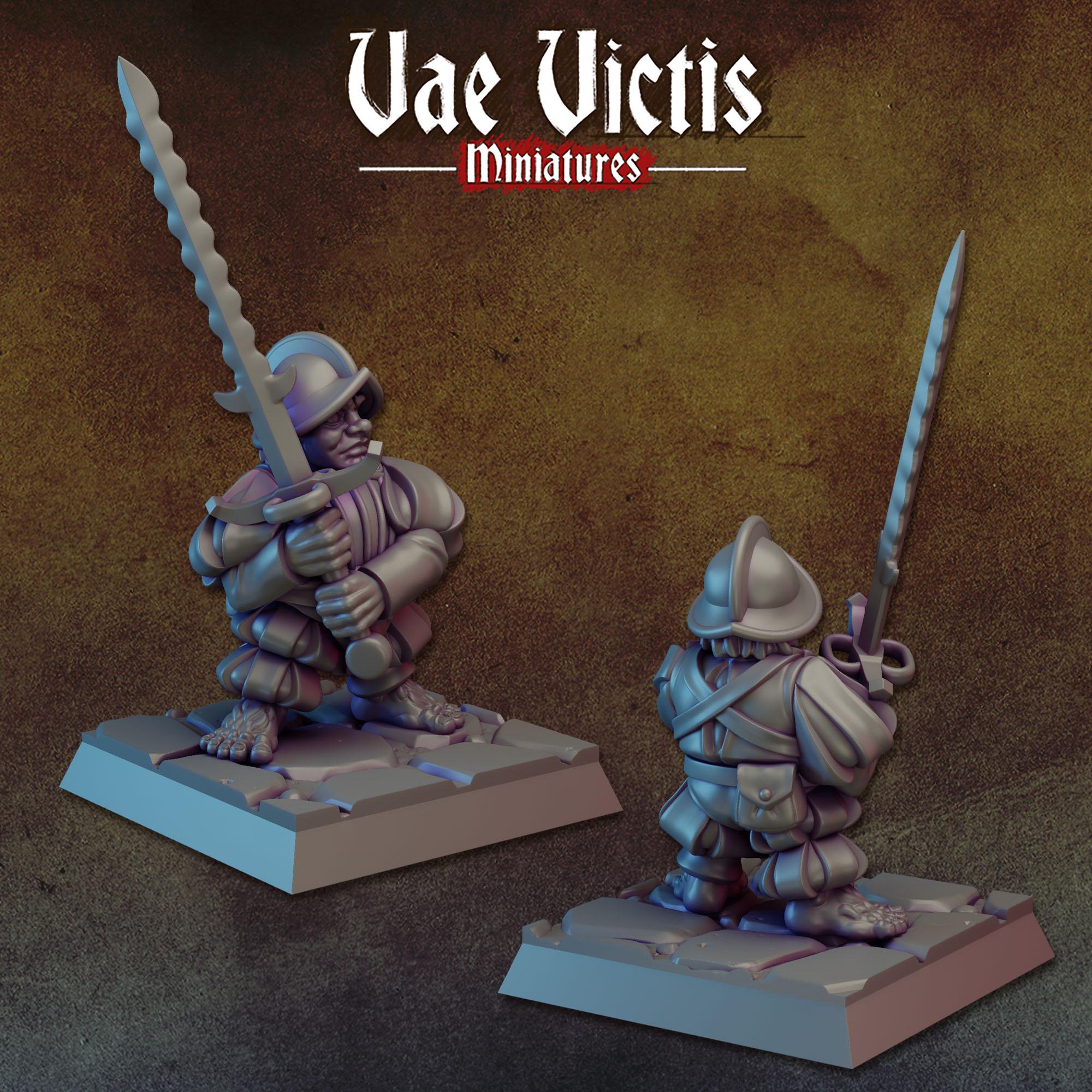 THE HALFLING ELITE Vol 1 - Vae Victis Fantasy Miniatures