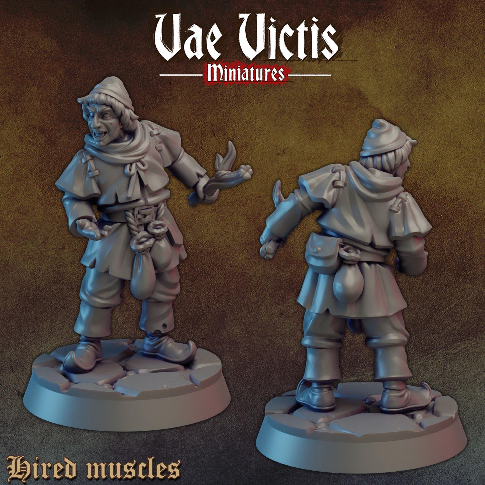 THE HIRED MUSCLES - Vae Victis Fantasy Miniatures