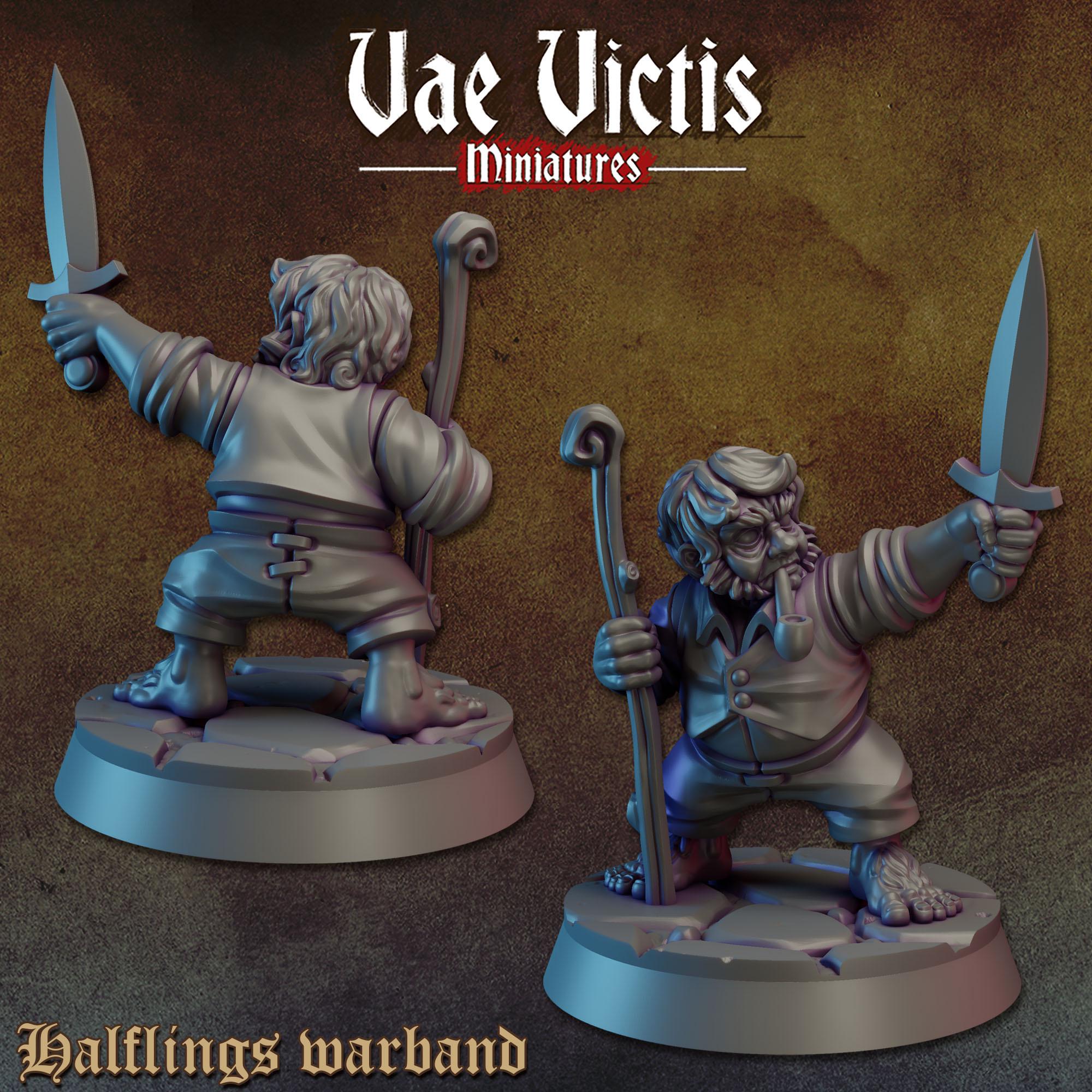 THE HALFLING WARBAND - Vae Victis Fantasy Miniatures