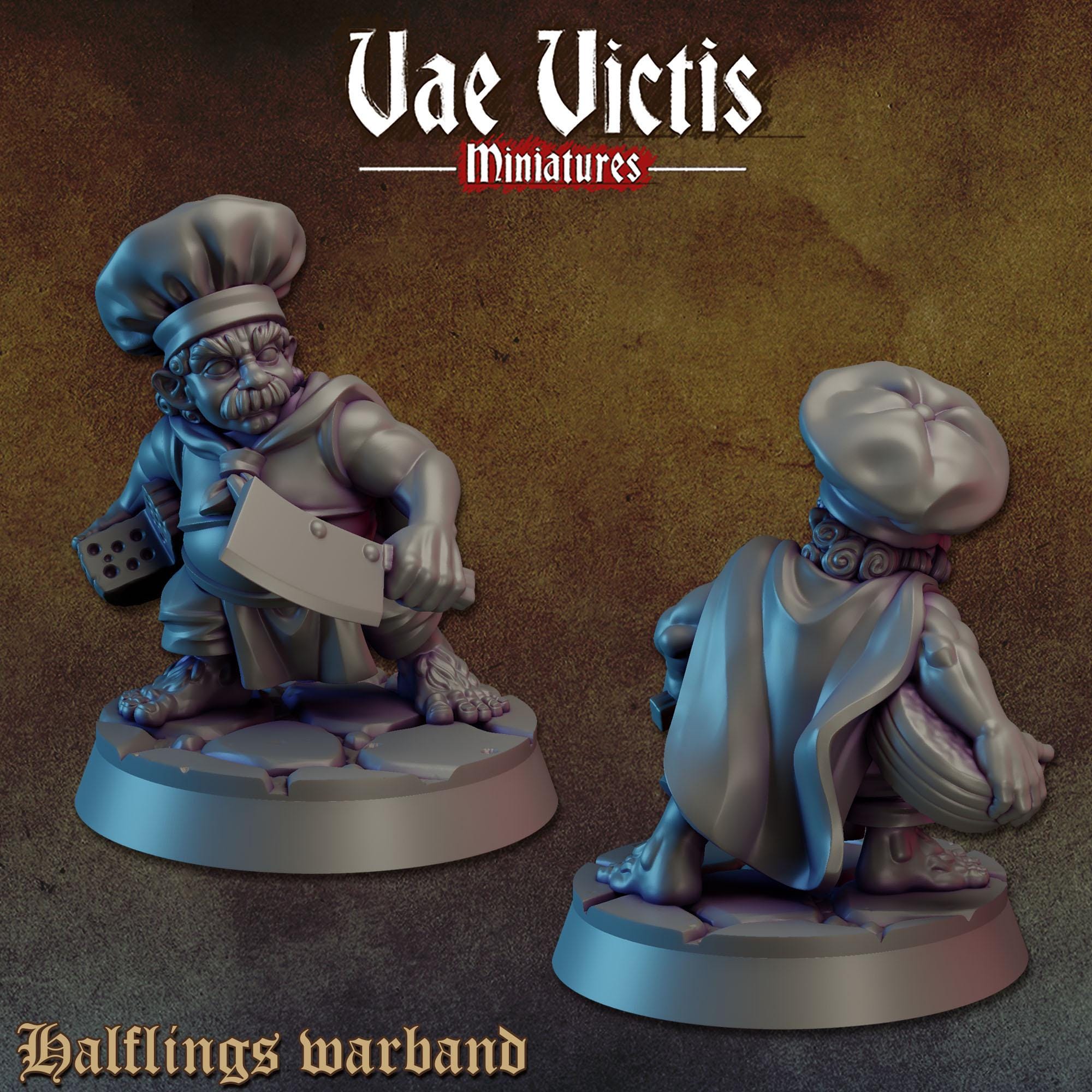THE HALFLING WARBAND - Vae Victis Fantasy Miniatures