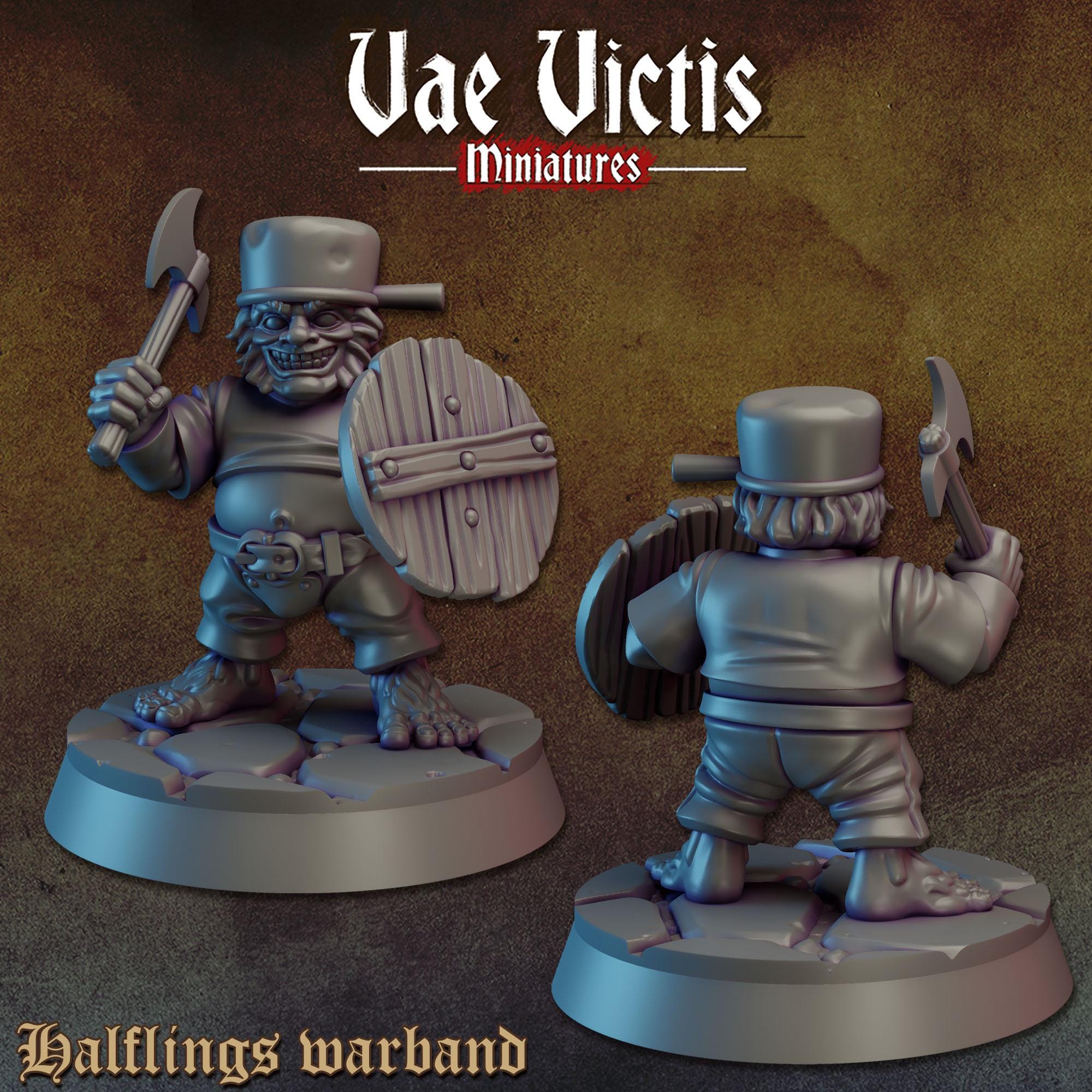 THE HALFLING WARBAND - Vae Victis Fantasy Miniatures