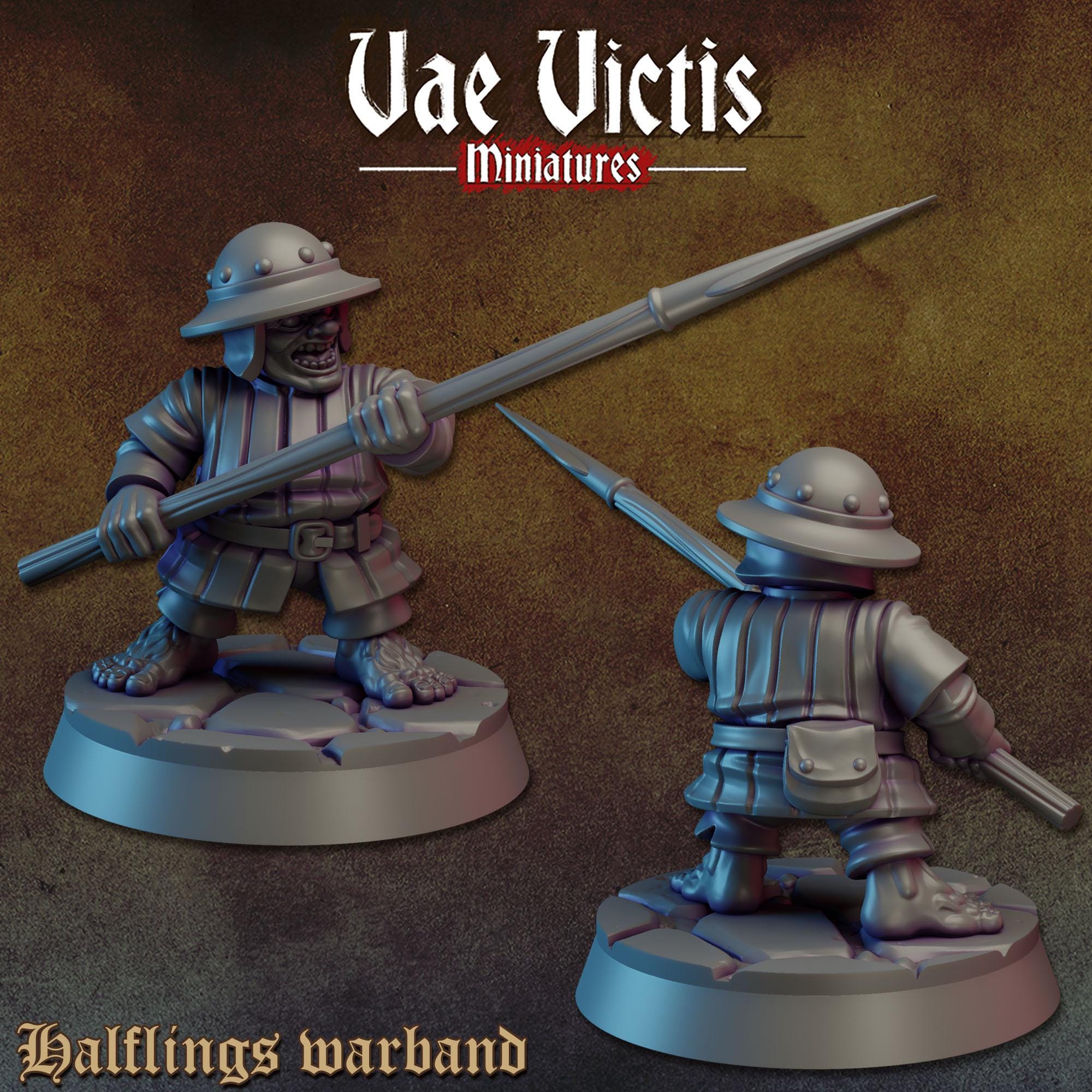 THE HALFLING WARBAND - Vae Victis Fantasy Miniatures