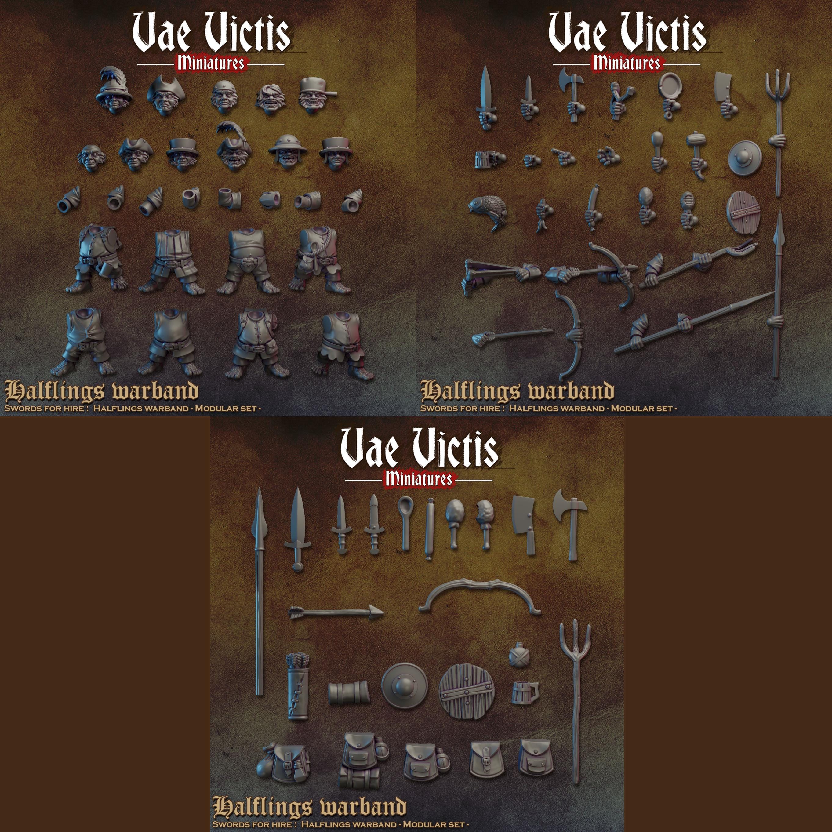 THE HALFLING WARBAND - Vae Victis Fantasy Miniatures