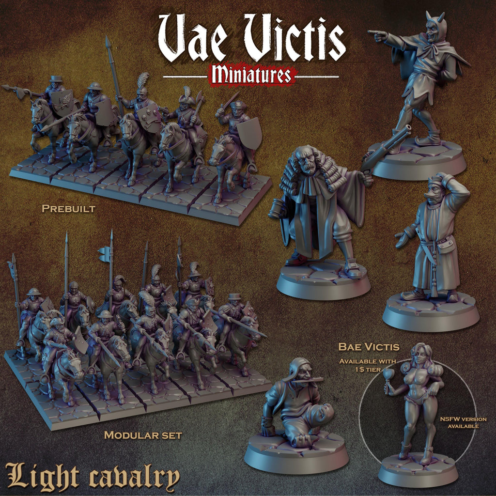THE LIGHT CAVALRY - Vae Victis Fantasy Miniatures