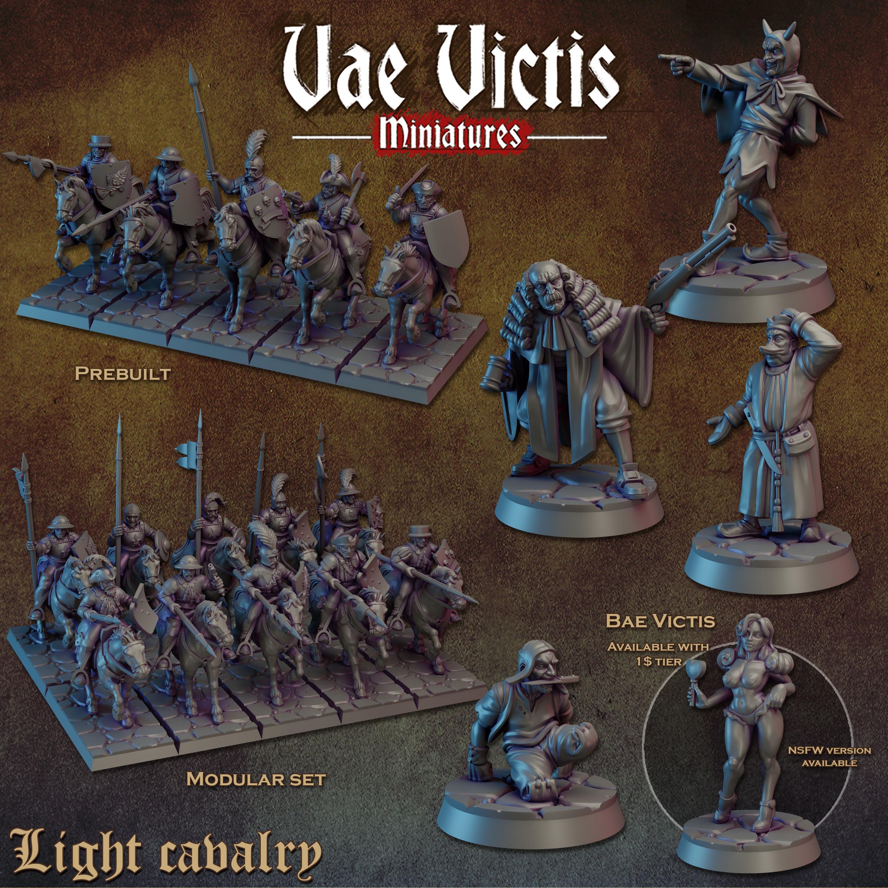 THE LIGHT CAVALRY - Vae Victis Fantasy Miniatures
