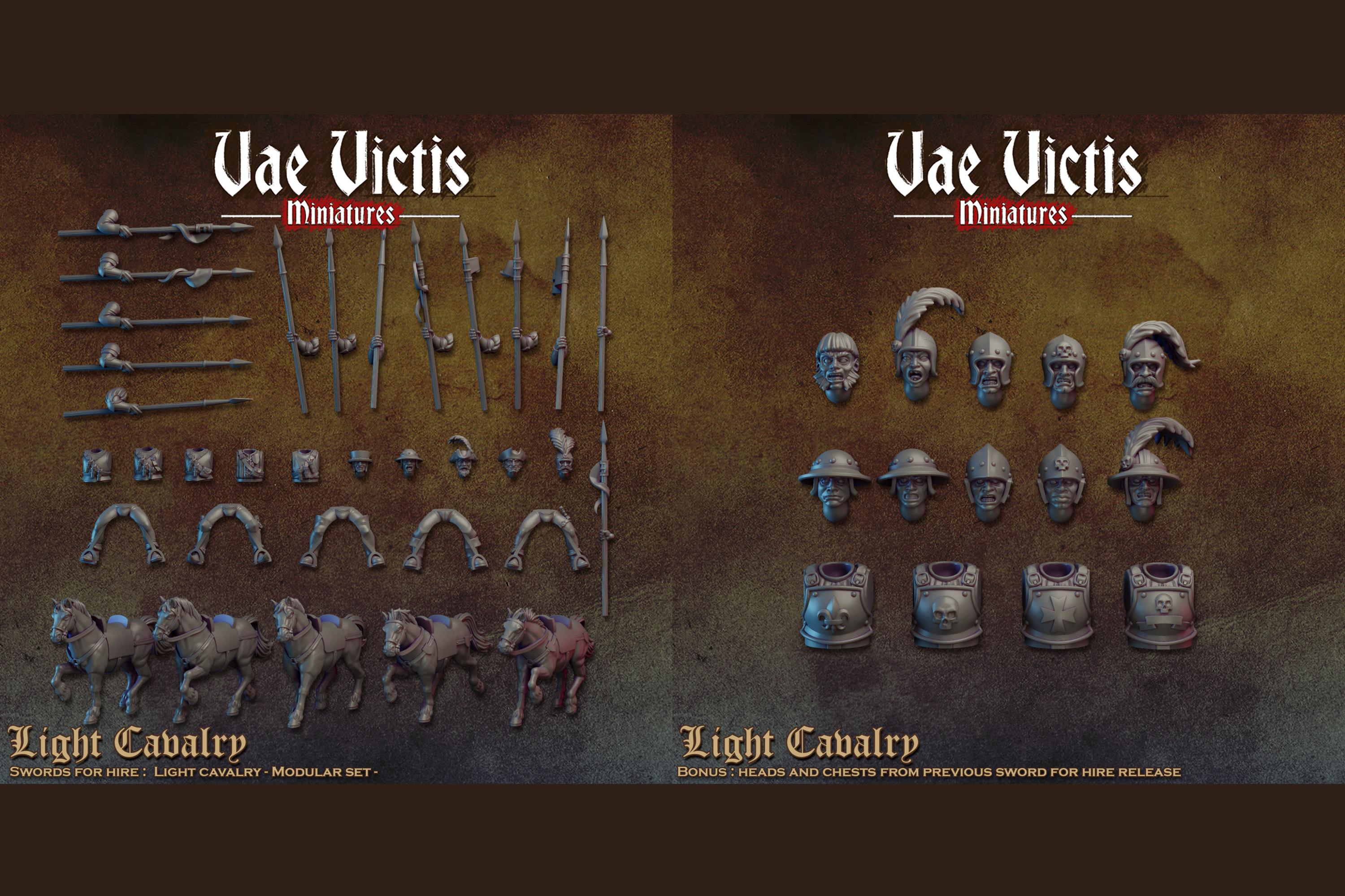 THE LIGHT CAVALRY - Vae Victis Fantasy Miniatures