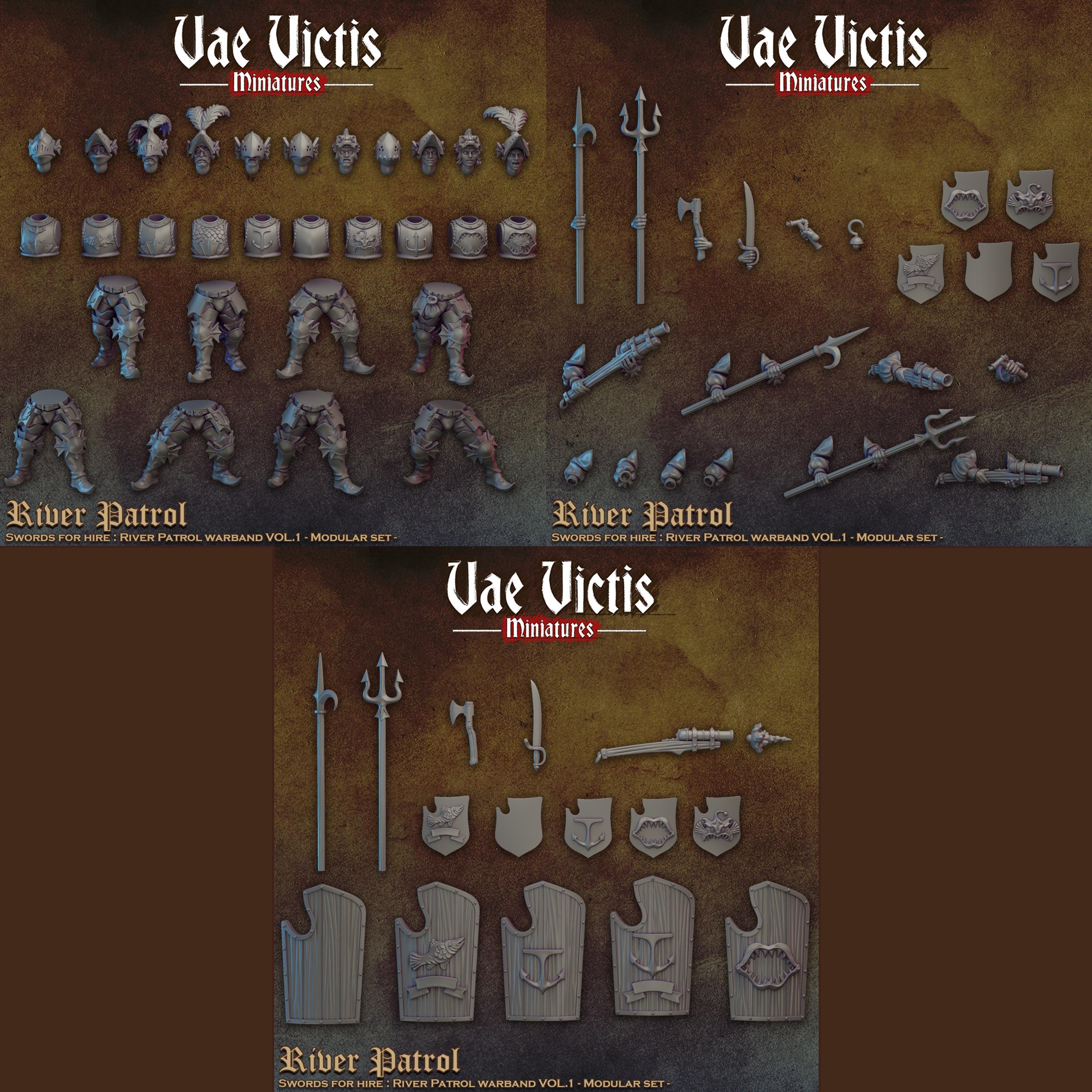 THE RIVER PATROL Vol 1 - Vae Victis Fantasy Miniatures