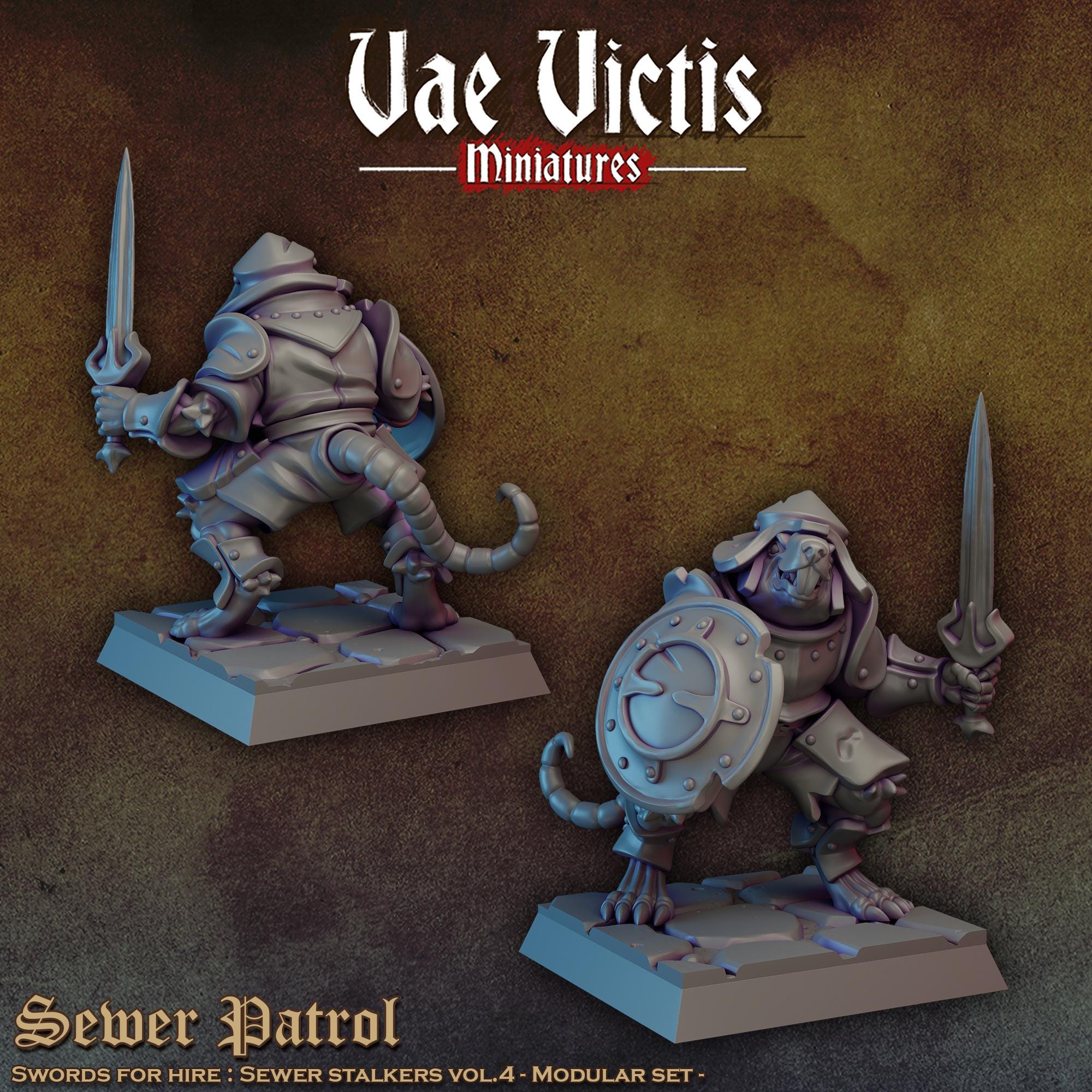 THE SEWER PATROL - Vae Victis Fantasy Miniatures