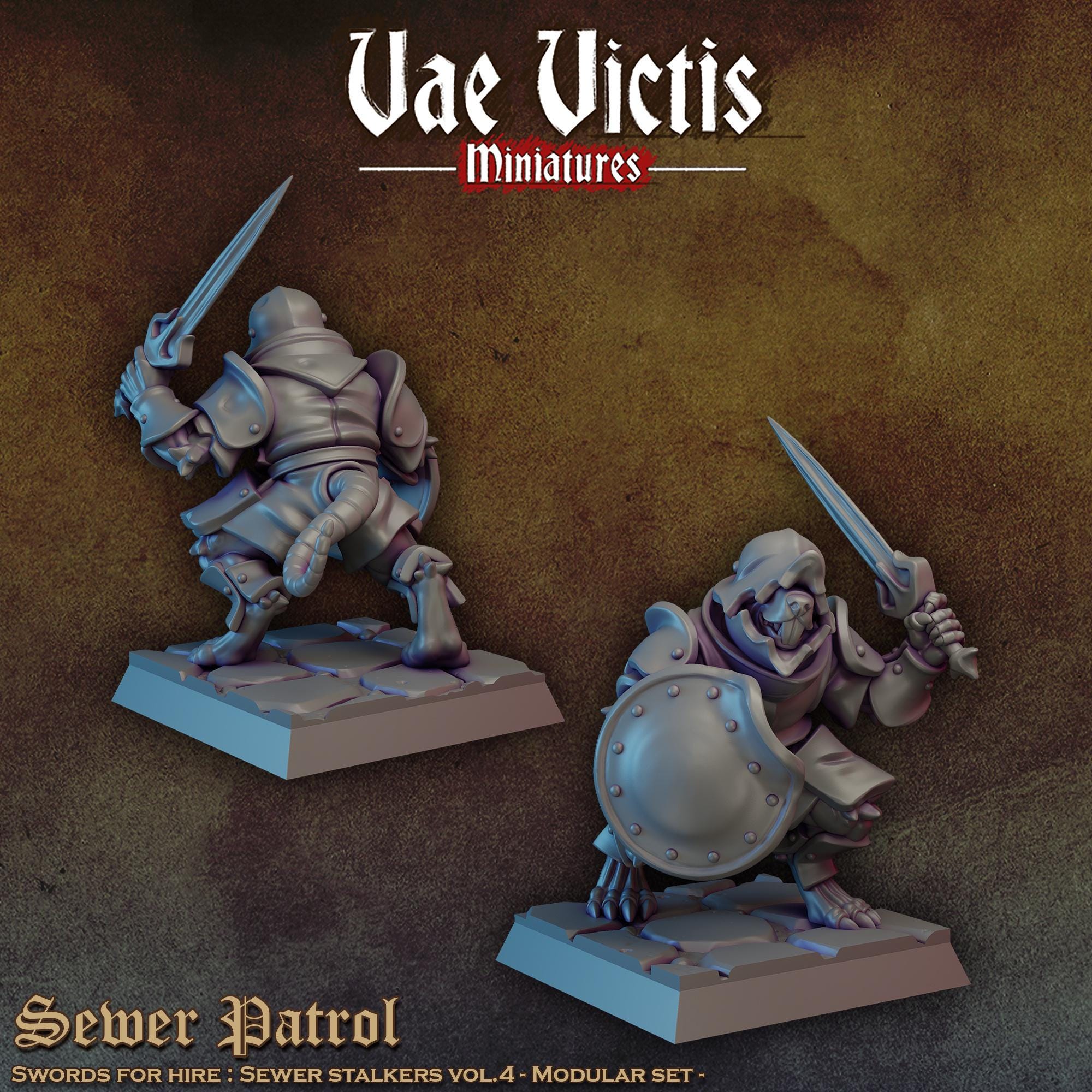 THE SEWER PATROL - Vae Victis Fantasy Miniatures