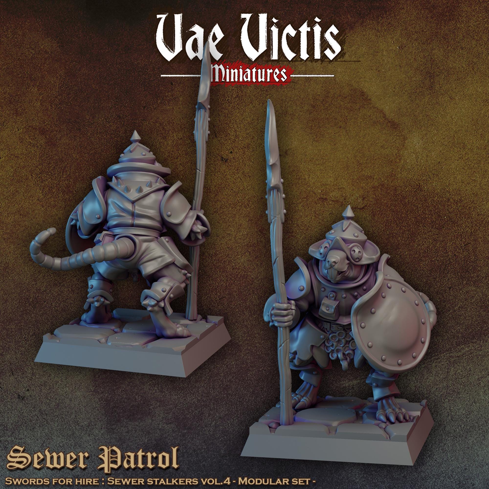 THE SEWER PATROL - Vae Victis Fantasy Miniatures