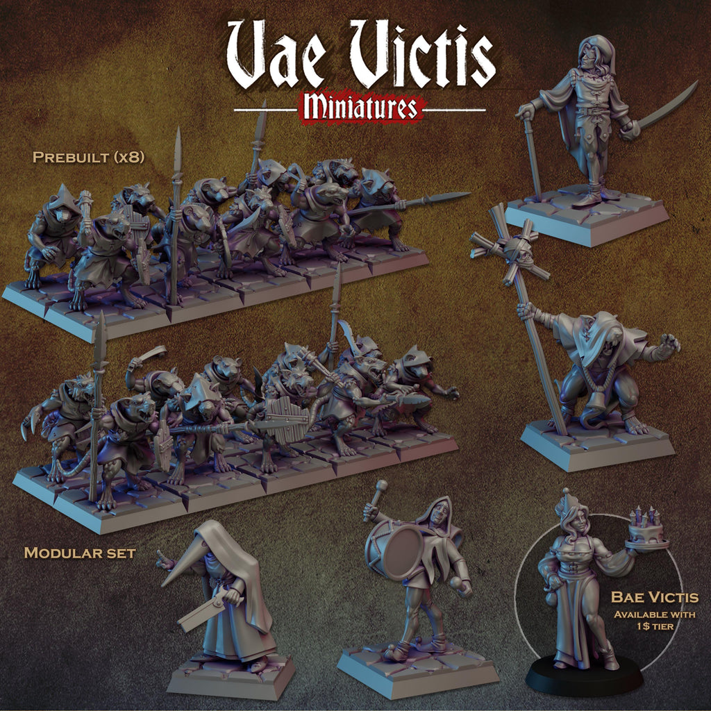 THE SEWER STALKERS Vol 1 - Vae Victis Fantasy Miniatures
