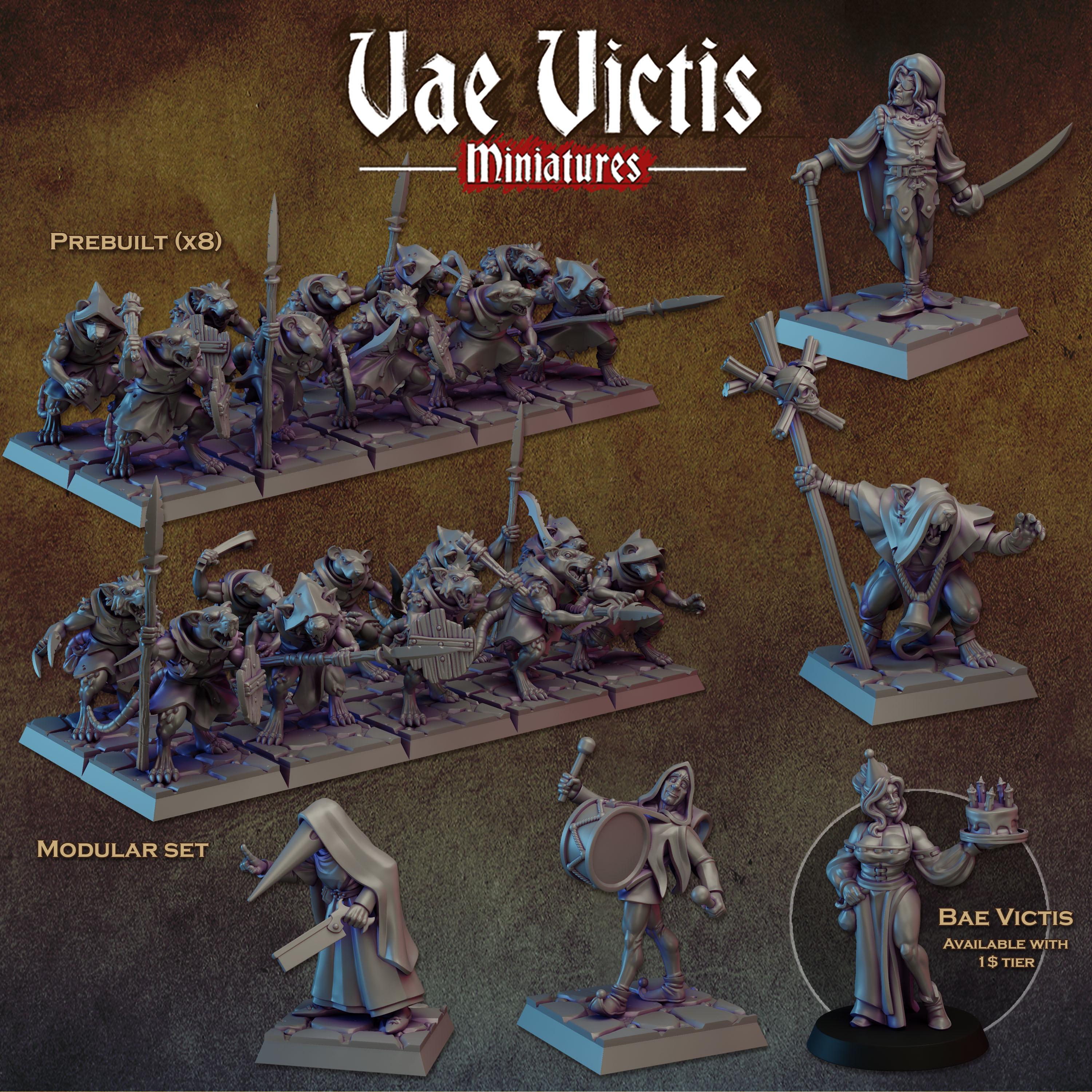 THE SEWER STALKERS Vol 1 - Vae Victis Fantasy Miniatures