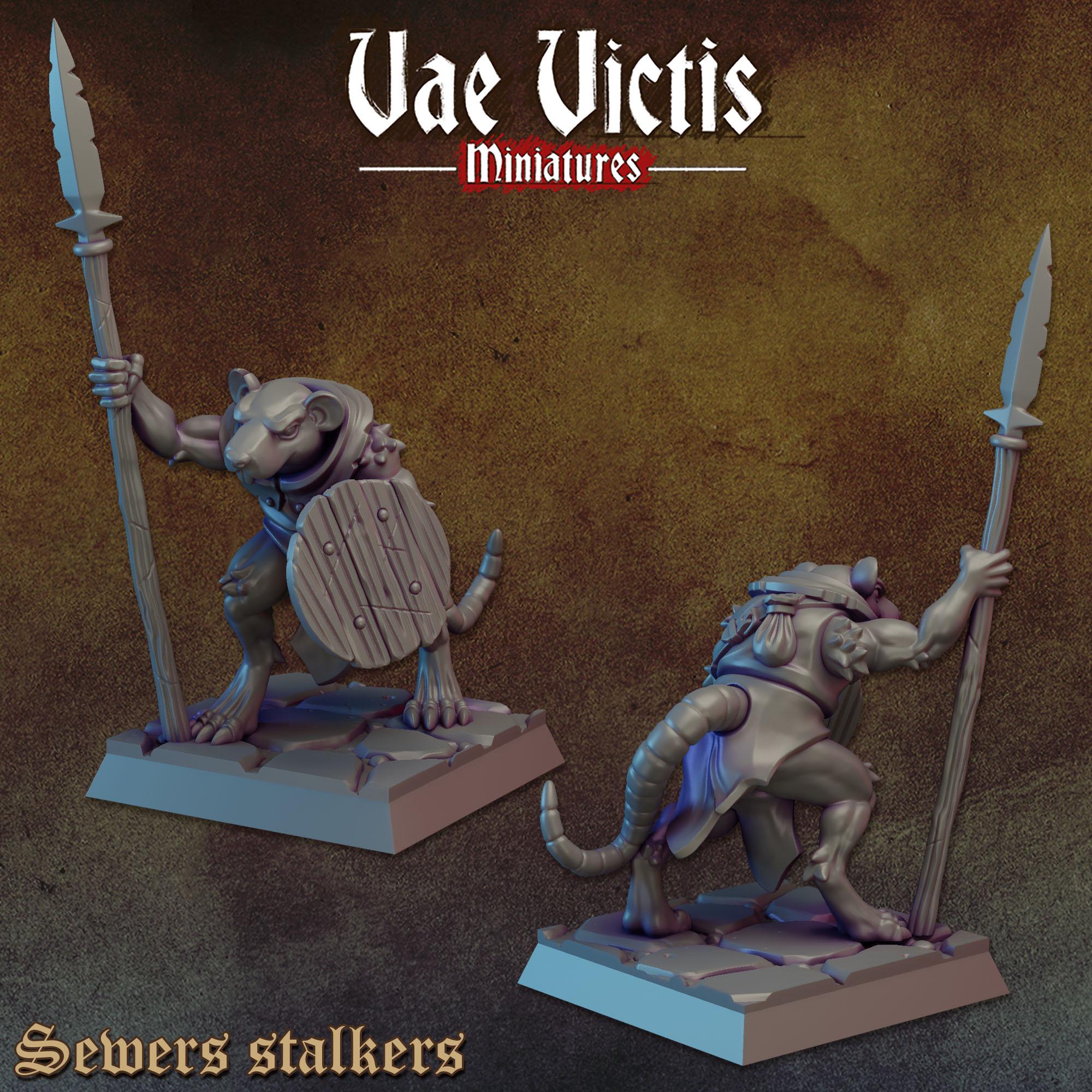 THE SEWER STALKERS Vol 1 - Vae Victis Fantasy Miniatures