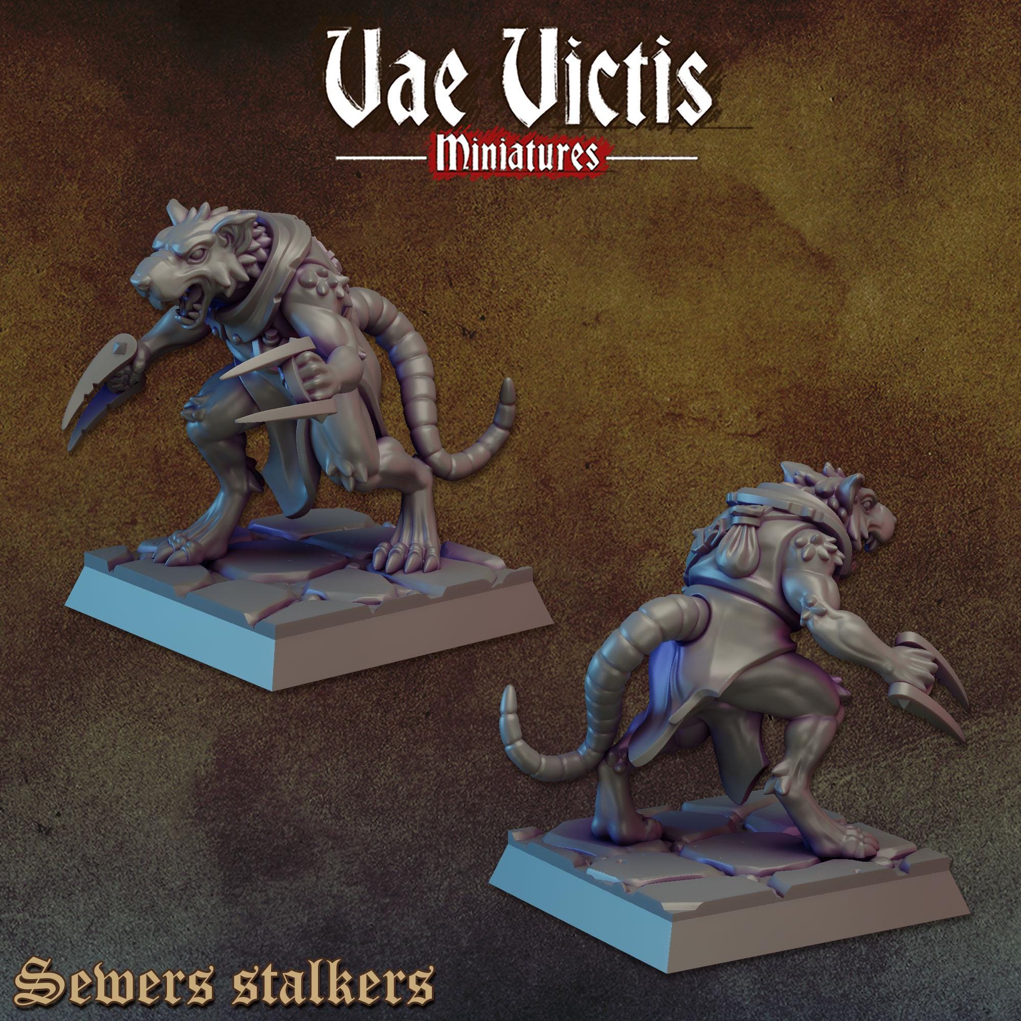 THE SEWER STALKERS Vol 1 - Vae Victis Fantasy Miniatures