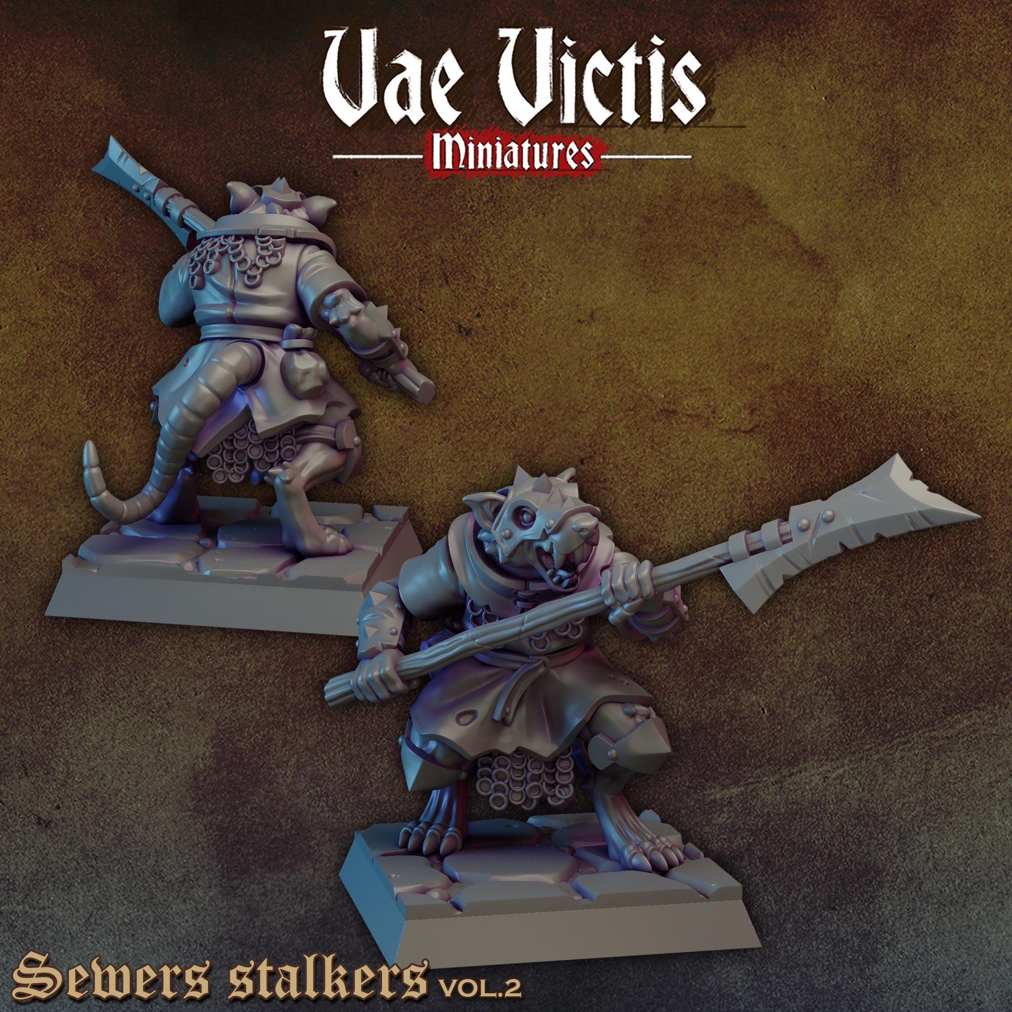 THE SEWER STALKERS Vol 2 - Vae Victis Fantasy Miniatures