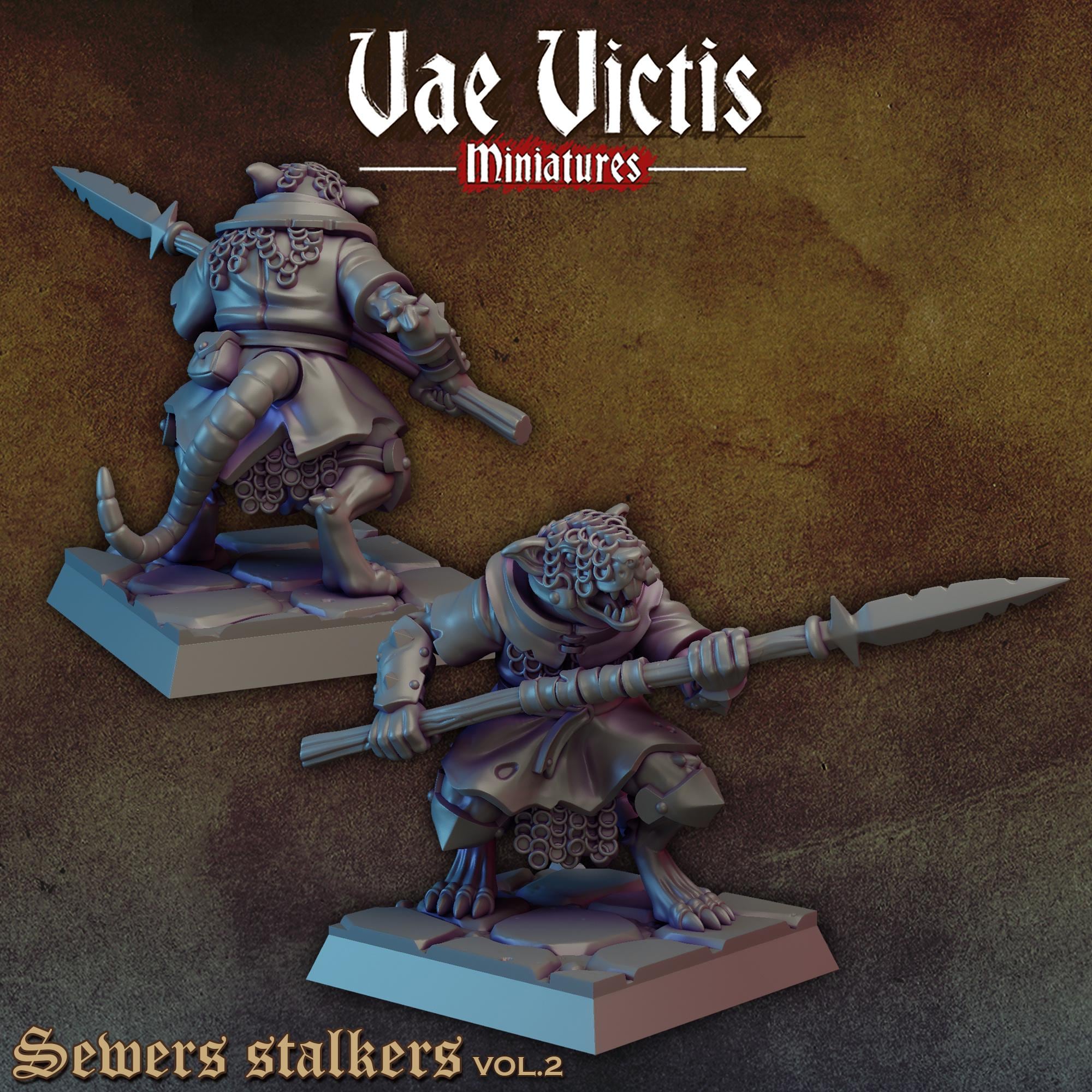 THE SEWER STALKERS Vol 2 - Vae Victis Fantasy Miniatures