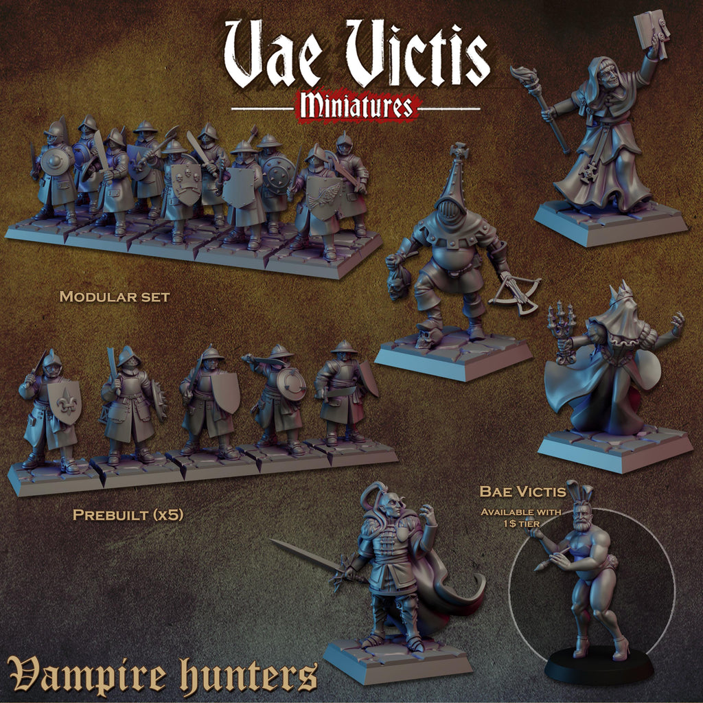 THE VAMPIRE HUNTERS Vol 2 - Vae Victis Fantasy Miniatures