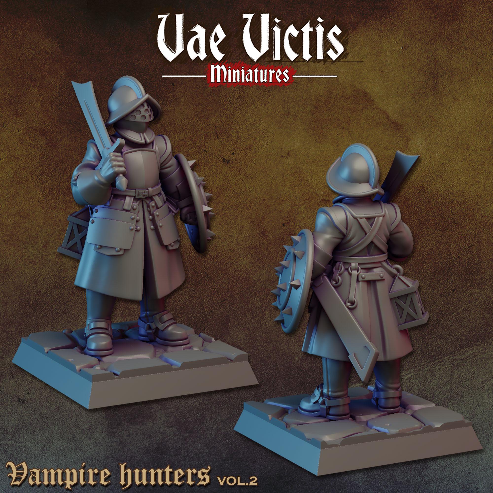THE VAMPIRE HUNTERS Vol 2 - Vae Victis Fantasy Miniatures