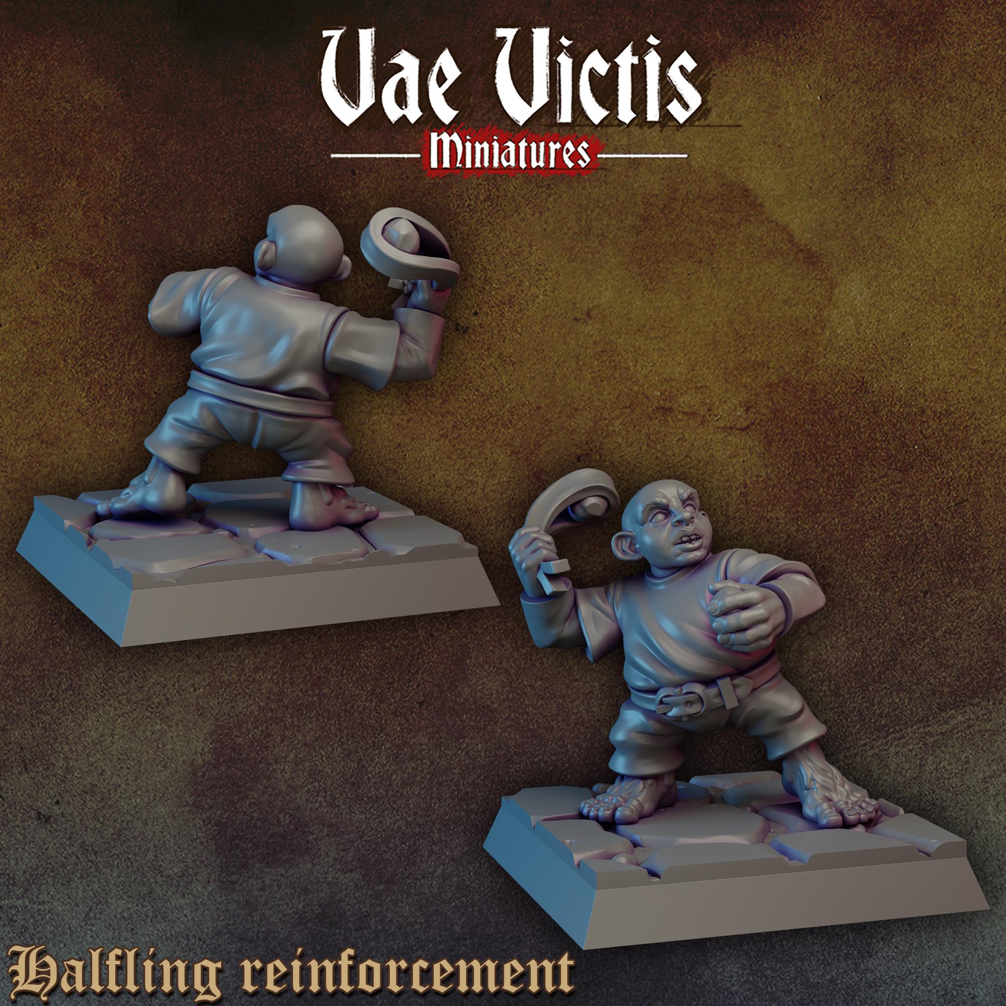THE HALFLING REINFORCEMENT - Vae Victis Fantasy Miniatures
