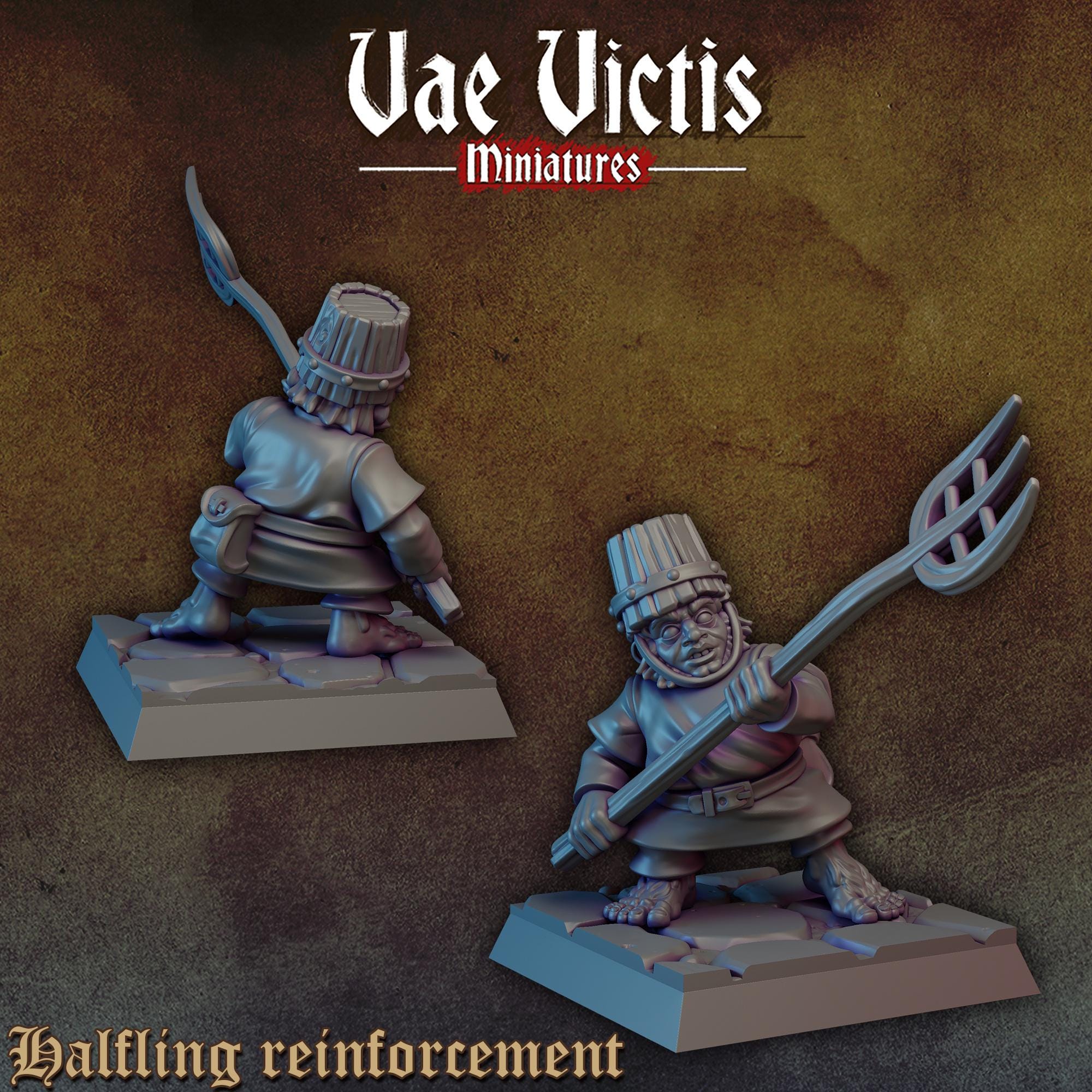 THE HALFLING REINFORCEMENT - Vae Victis Fantasy Miniatures
