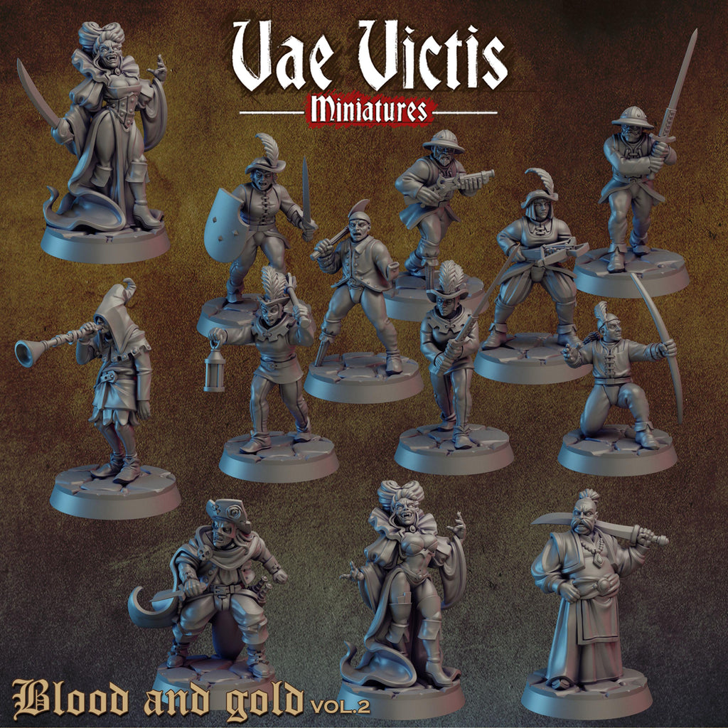 BLOOD AND GOLD Vol 2 - Vae Victis Fantasy Miniatures