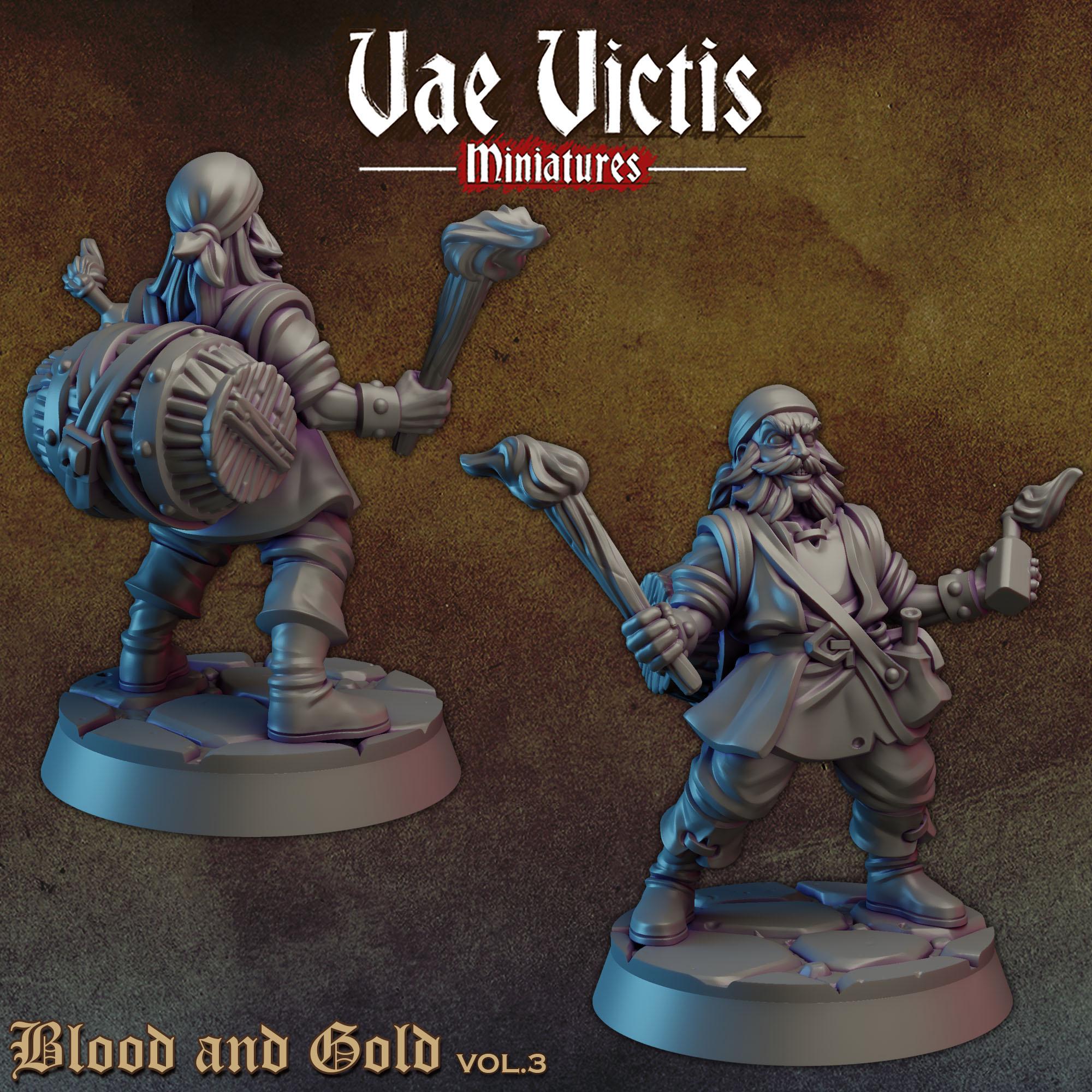 BLOOD AND GOLD Vol 3 - Vae Victis Fantasy Miniatures