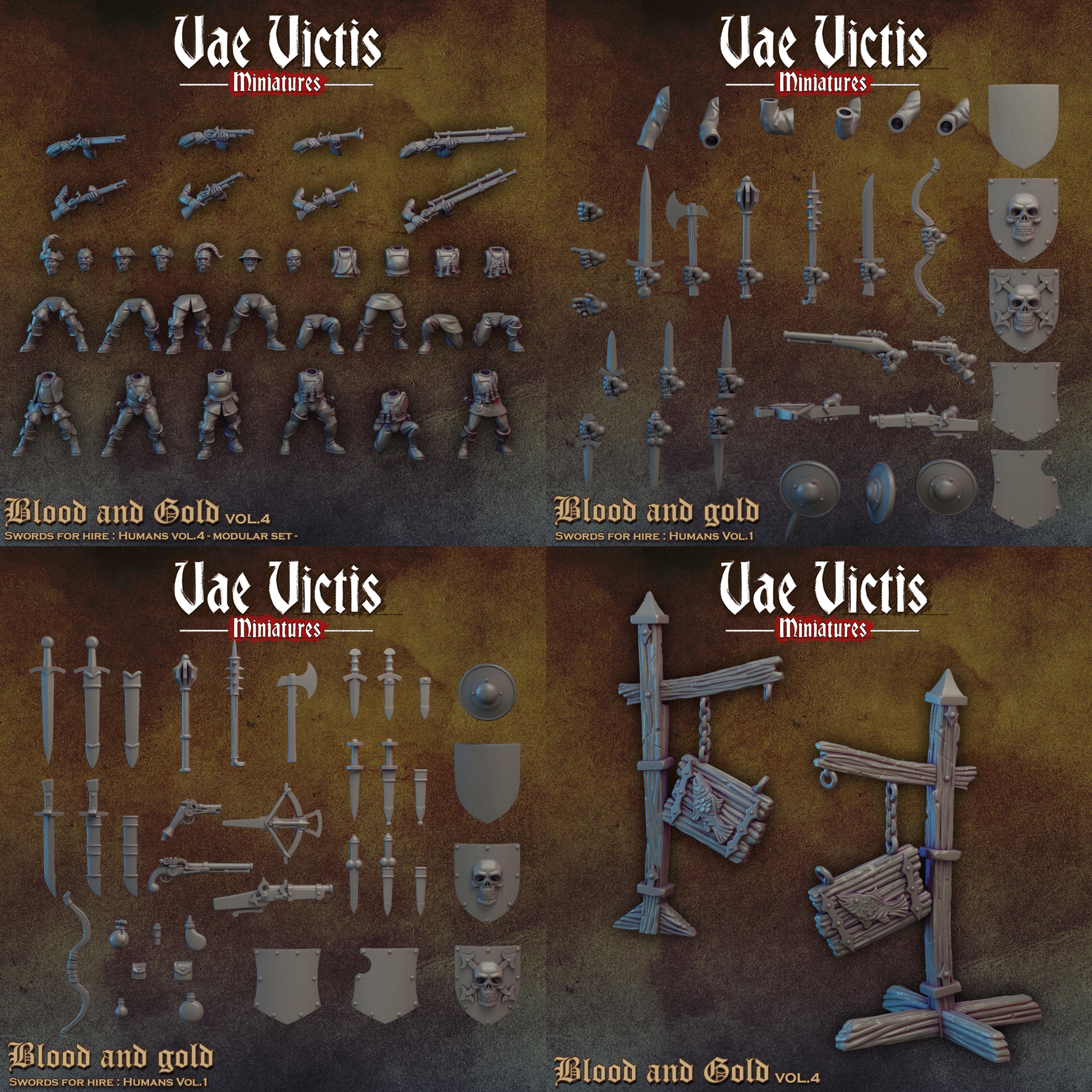 BLOOD AND GOLD Vol 4 - Vae Victis Fantasy Miniatures